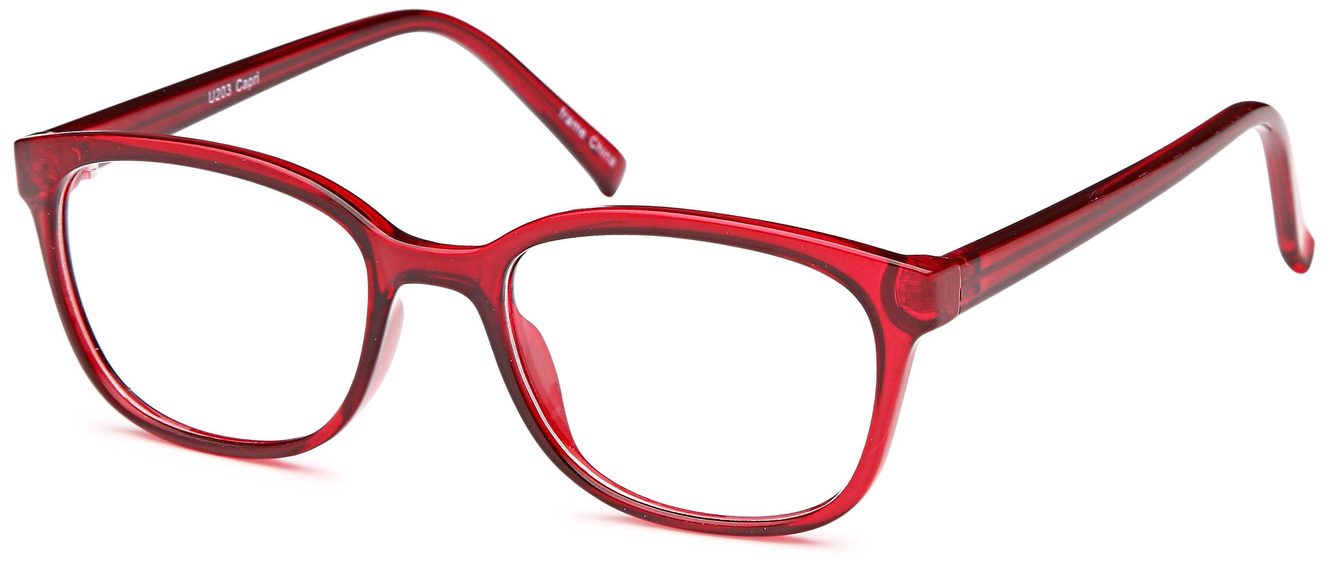Tura Eyeglasses Mod R503 BUR USA Designer Frames Only Red 52-15-135 Tura R235 Eyeglasses | FramesDirect.com main image 3