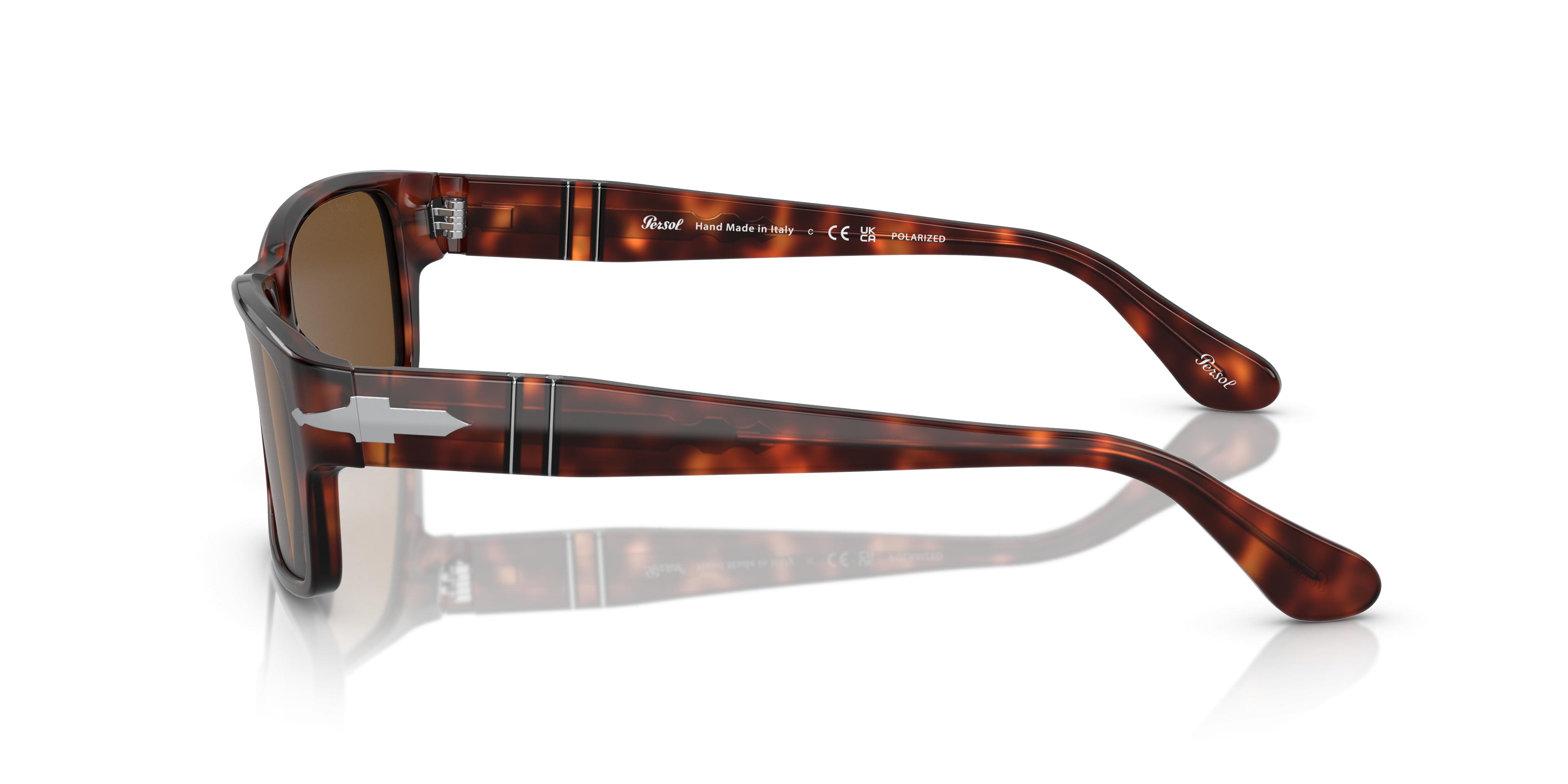 Persol 2809-S Brown Rectangular Sunglasses Persol - PO2803S Sunglasses | Specs Collective main image 2
