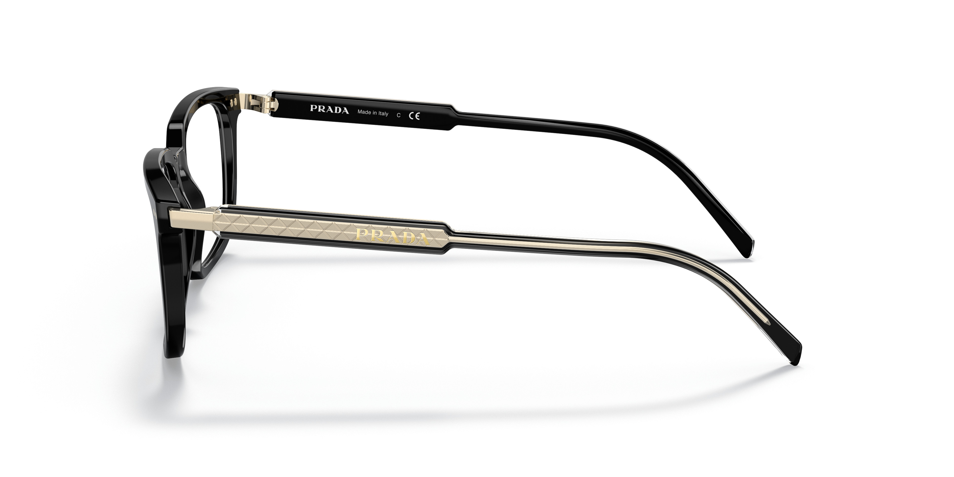 PR 13YVF Eyeglasses - Prada Authorized Retailer | coolframes.com