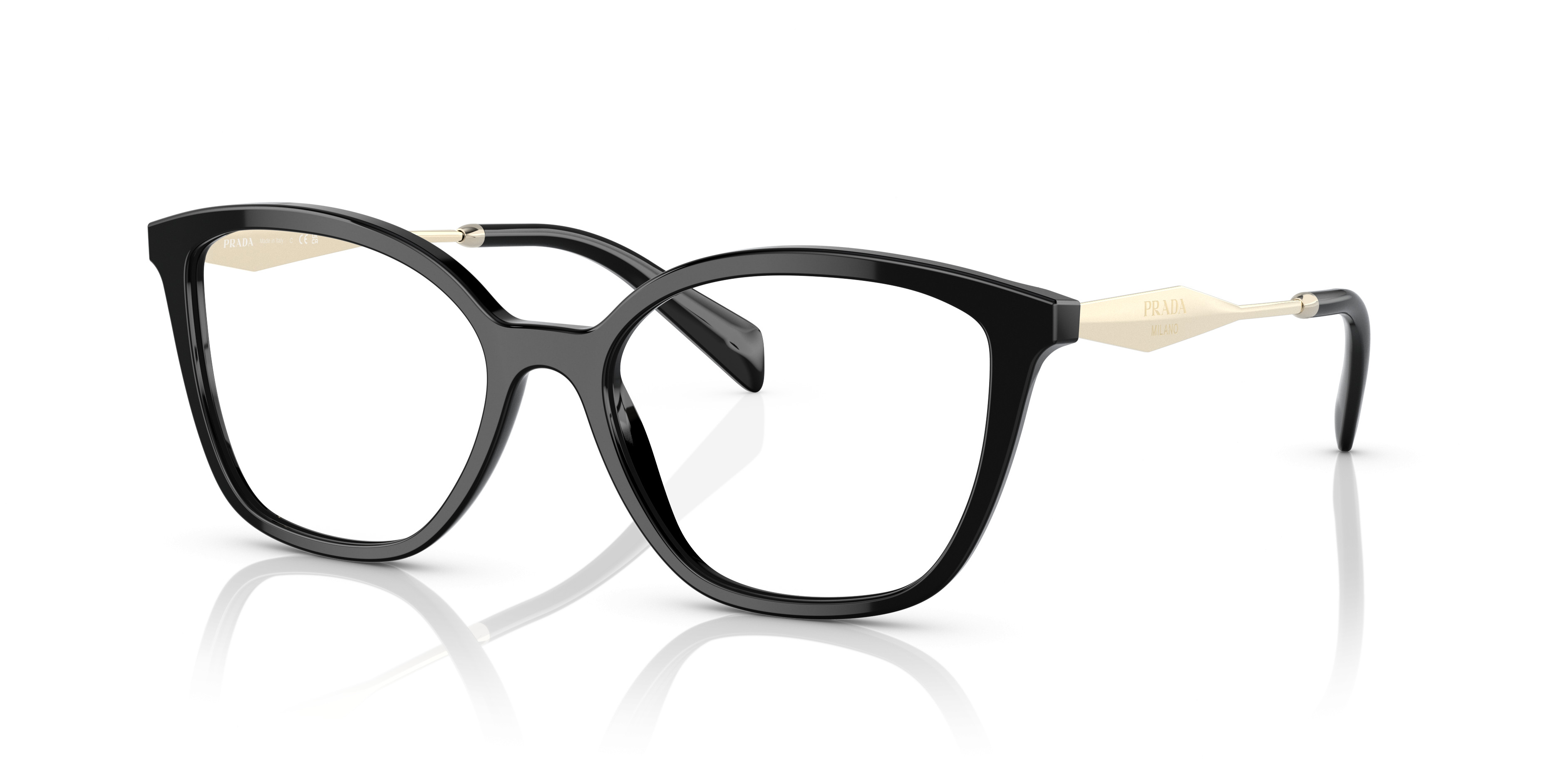PR 02ZV Eyeglasses - Prada Authorized Retailer | coolframes 