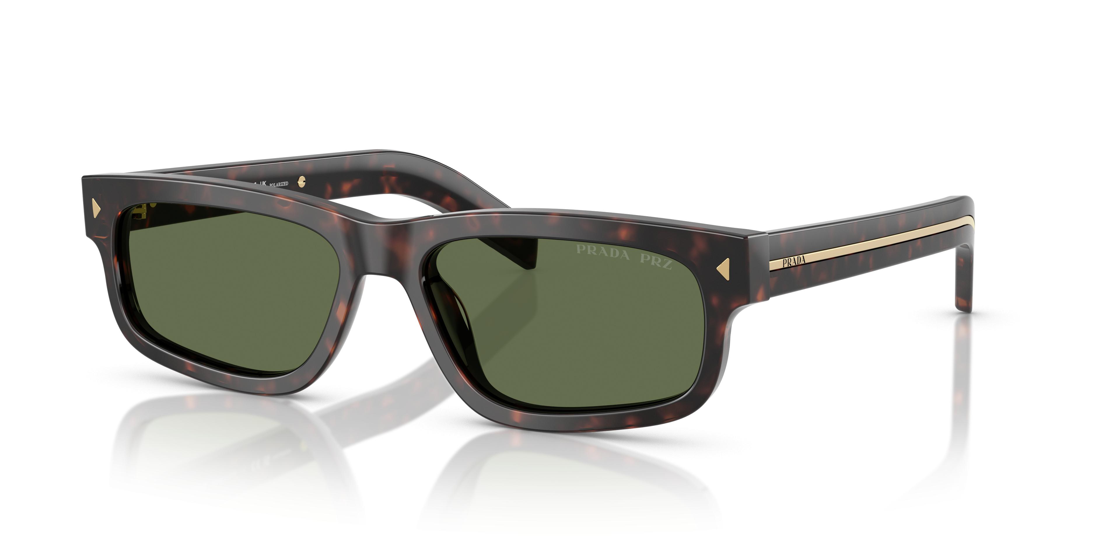 Prada Brown Sunglasses with Black Accents Prada - PR 02WS Sunglasses | Specs Collective main image 2