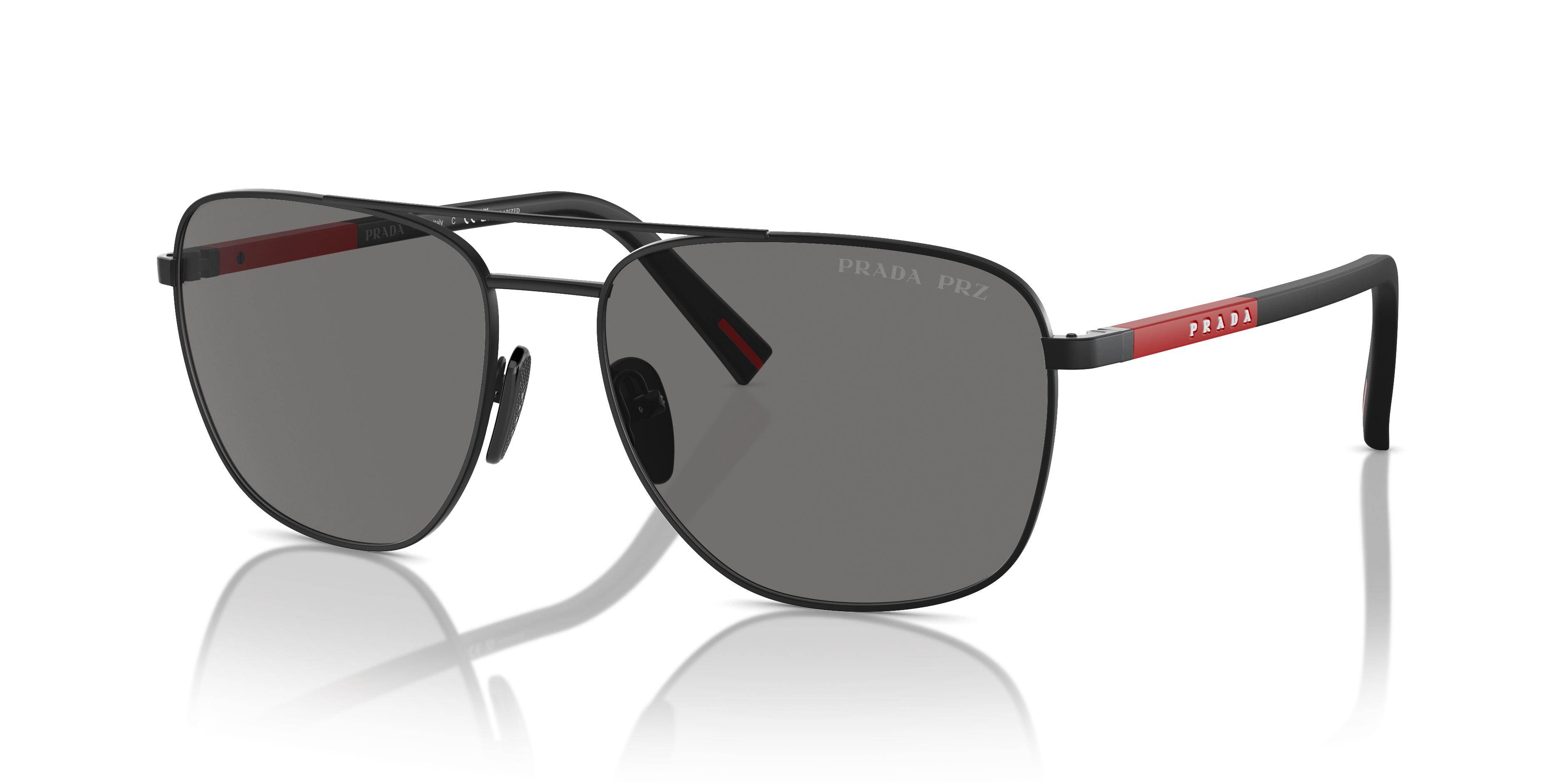 Authentic PRADA aviator Sunglasses ? PR B57S Sunglasses - Prada Authorized Retailer | coolframes  main image 4