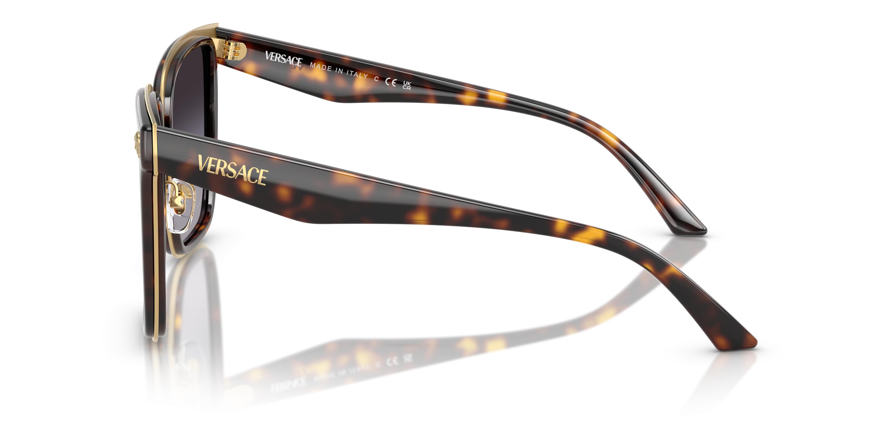 Versace VE2278D GB1/87 Sunglasses Black Square Frame, Dark Grey Lenses Amazon.com: Versace VE4307 GB1/87 58MM Black/Grey Square  main image 2
