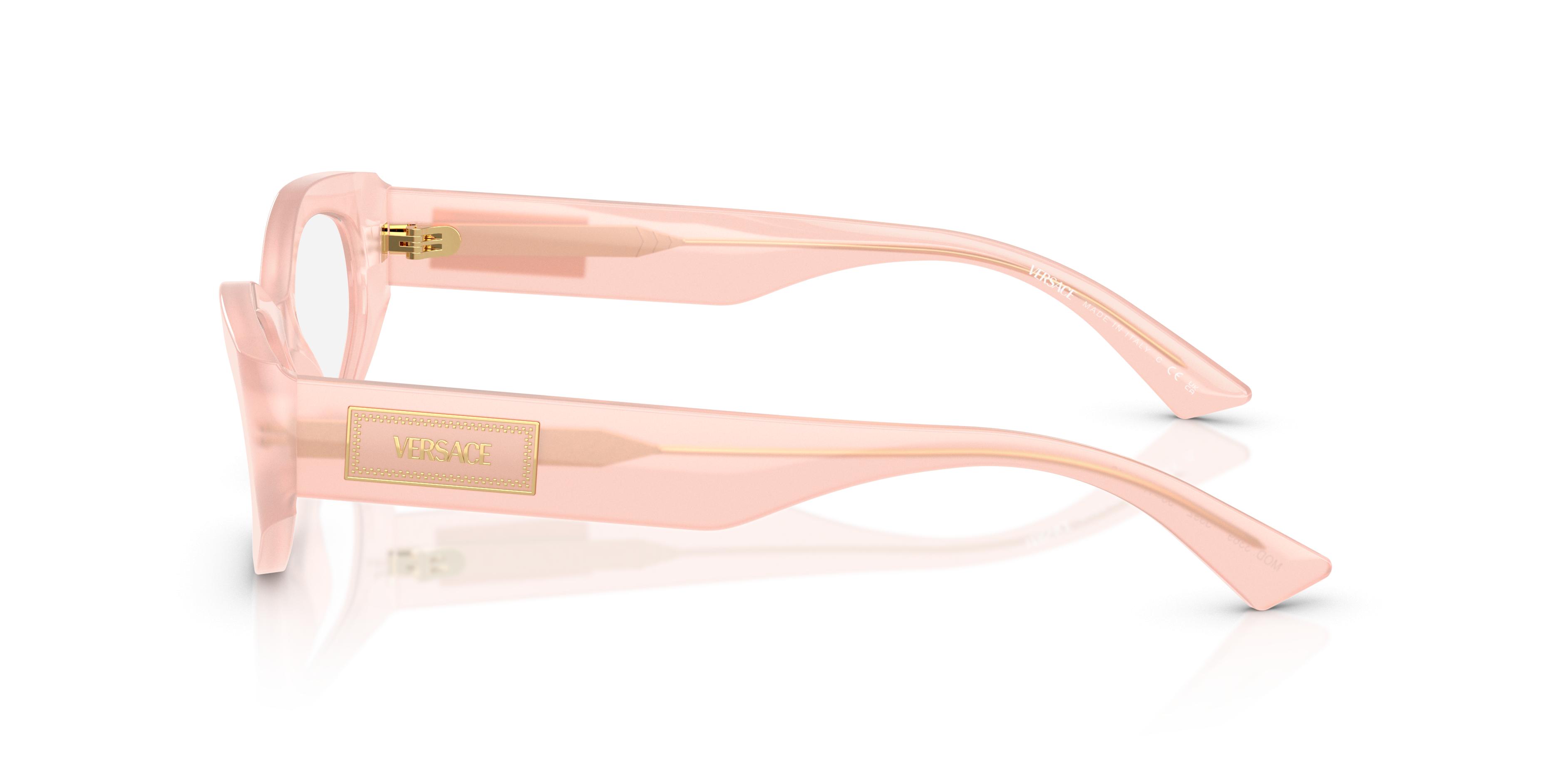 NEW VERSACE EYEGLASSES PINK WOMEN EYEWEAR VERSACE VE3369 5392 NEW VERSACE VE3369 5392 Pink Opal 53mm Eyeglasses | eBay main image 4