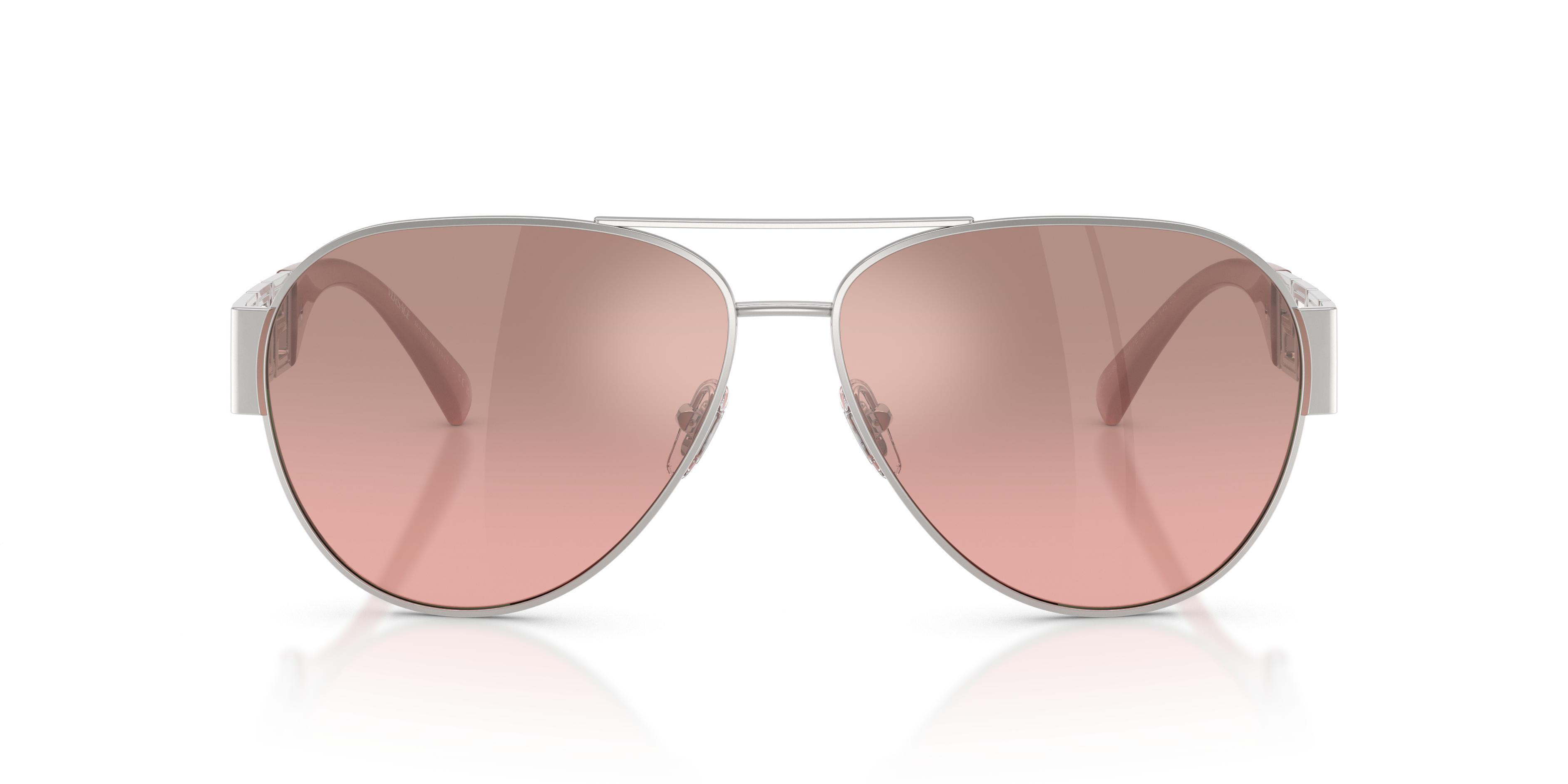 Versace VE2289 1002D8 Aviator Sunglasses – Gold/Light Yellow Mirror VE2289 Sunglasses - Versace Authorized Retailer | coolframes  main image 2