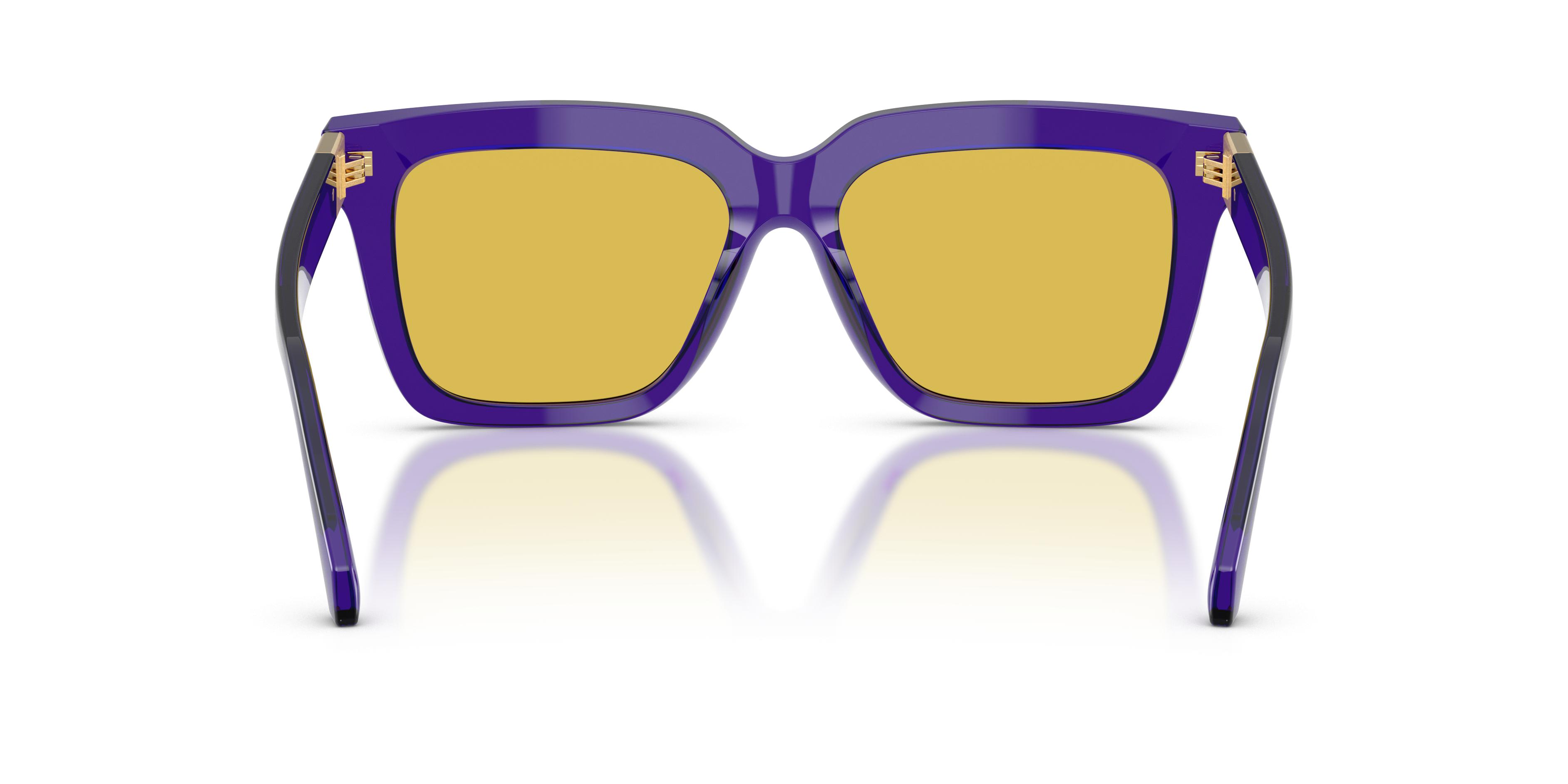 VERSACE Vibrant Blue Pink Yellow Silicone Sunglasses Case Versace VE4361 Sunglasses 5530/1 Gradient Yellow / Red  main image 3