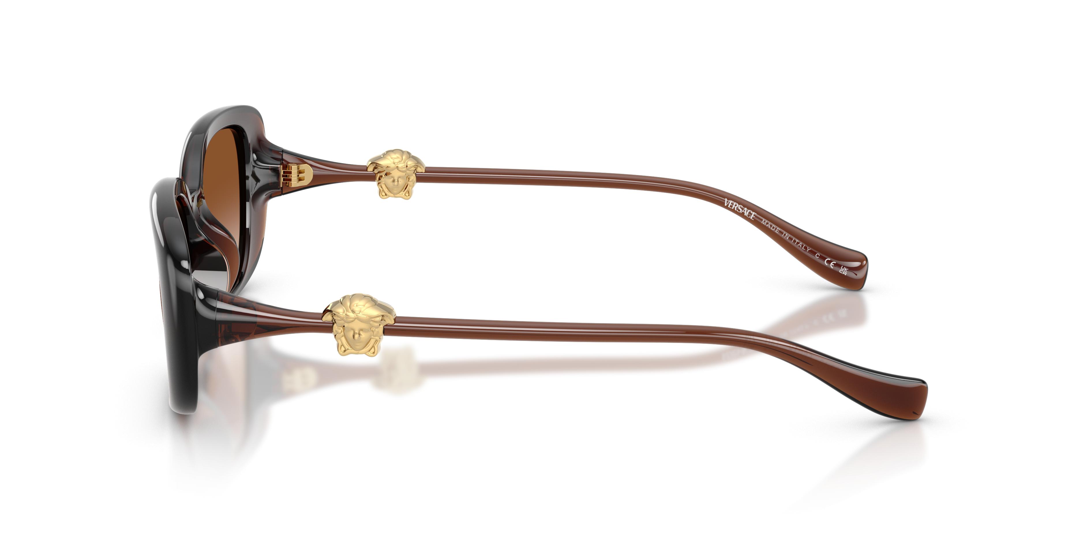 NEW VERSACE SUNGLASSES VE4504D GB1/87 BLACK WOMEN EYEWEAR Versace VE4501 Sunglasses GB1/87 Black - eye-oo.com main image 4