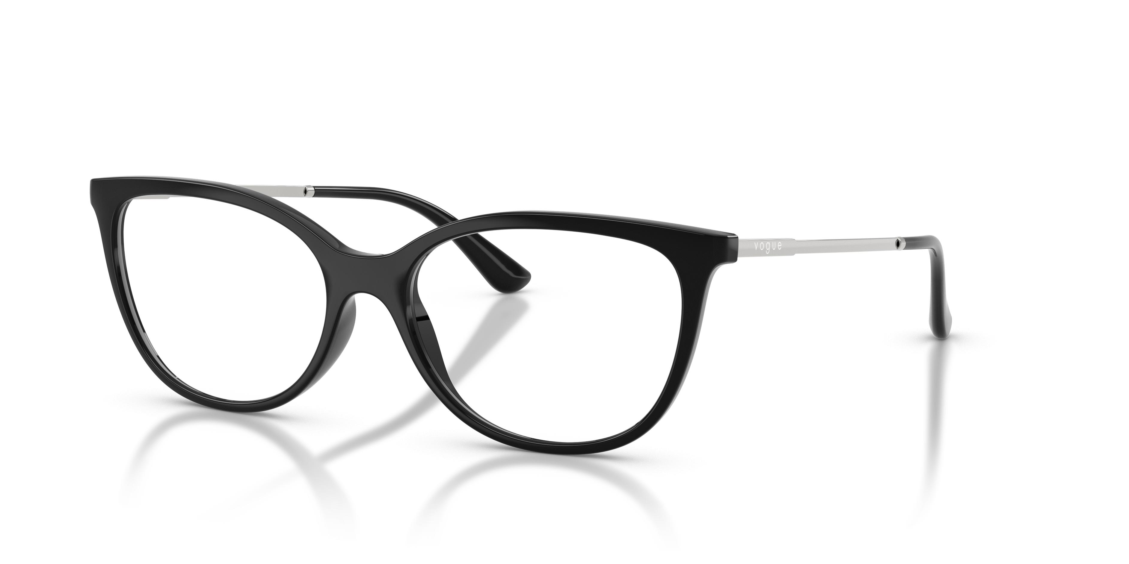 Vogue VO5673 - W44 Black - Size: 52 - Eyeglasses, image size:3768x1884