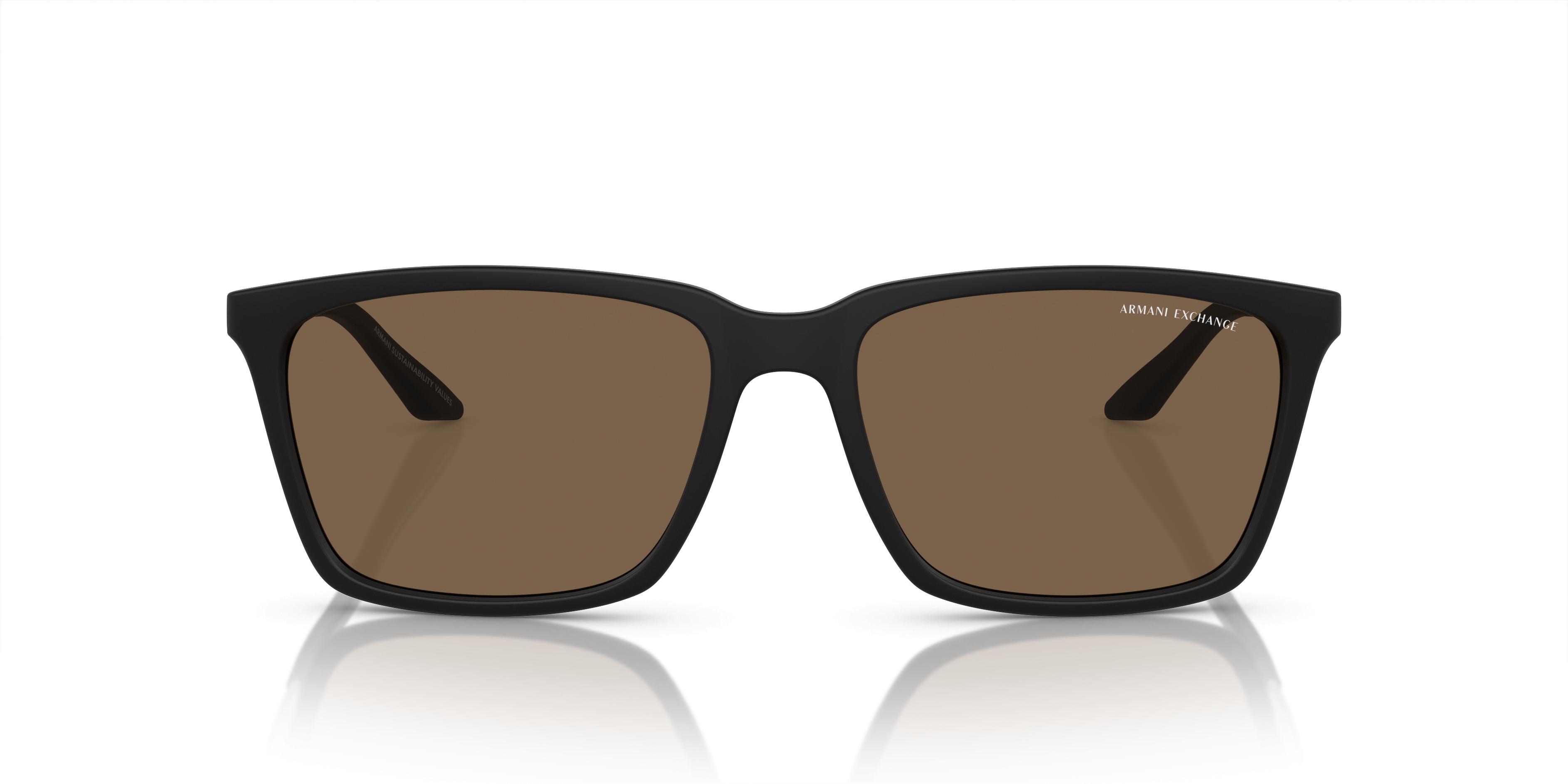 メガネピアスブラウン AX4138S Sunglasses - Armani Exchange Authorized Retailer