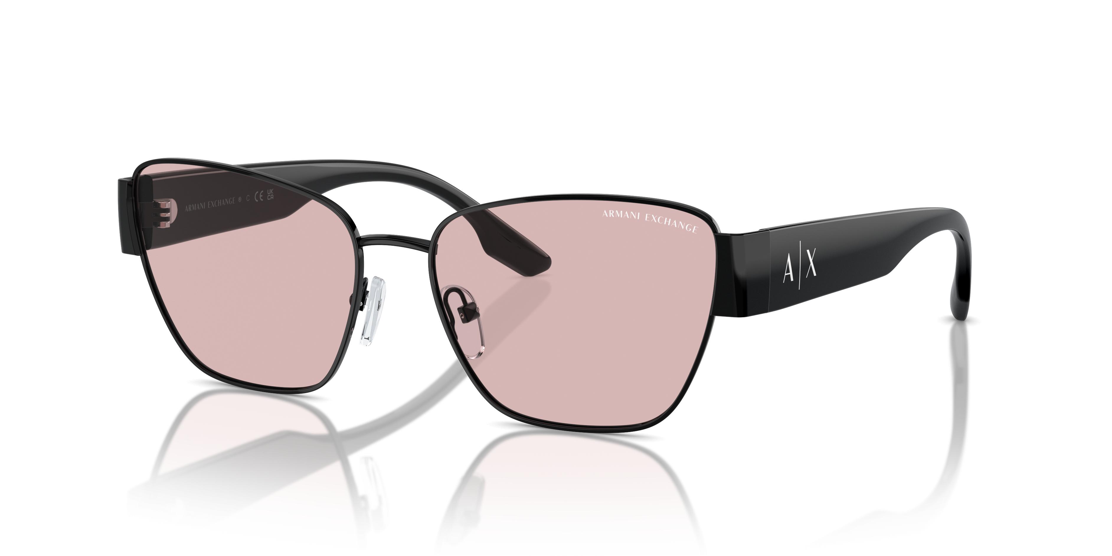 Pink Armani Exchange sunglasses. Armani Exchange 4111SU Sunglasses main image 3