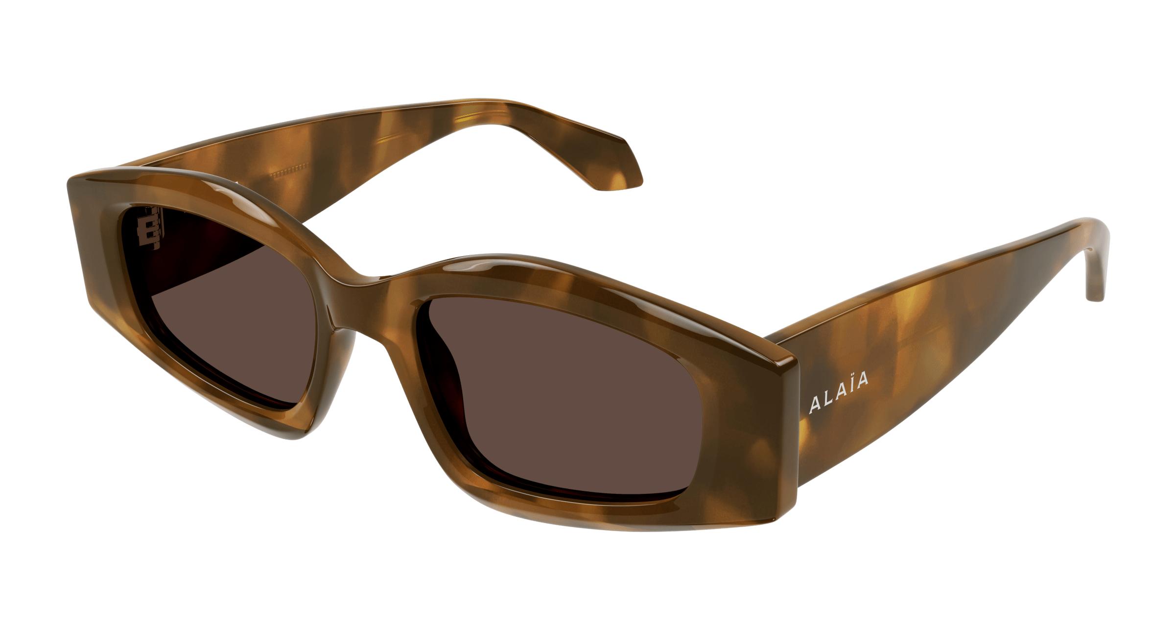 ?️ New Azzedine Alaïa AA0059S 003 Sunglasses - Havana Frame, Brown Lenses Buy Azzedine Alaïa sunglasses online - shipped worldwide  main image 2