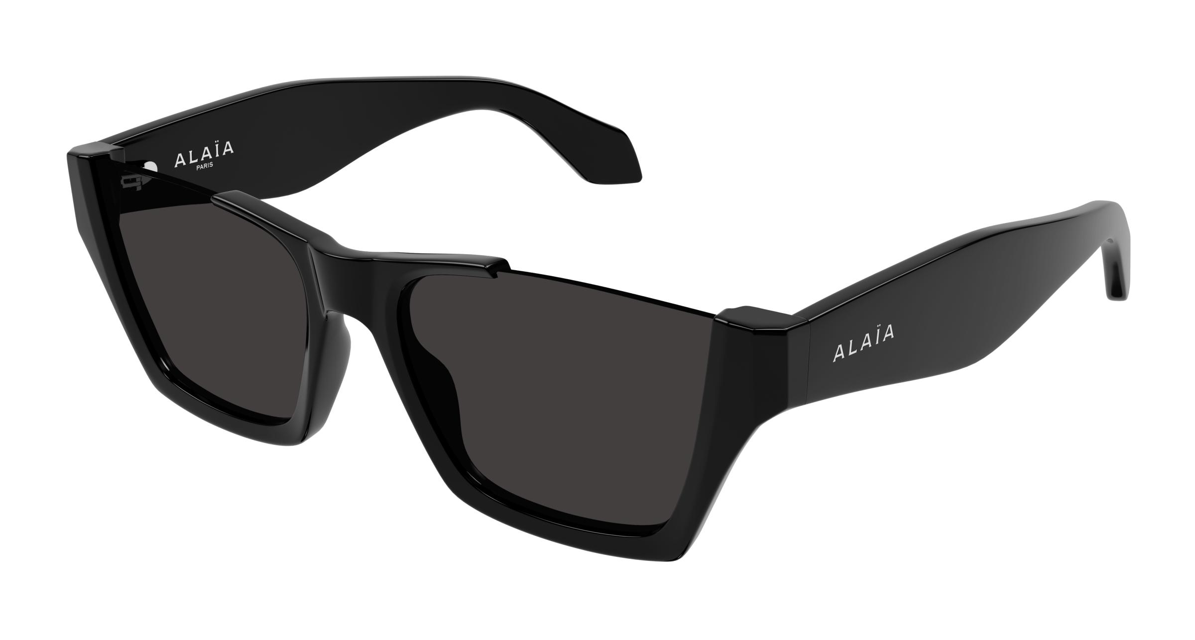 Alaïa Bold Rectangular Black Acetate Sunglasses - NWT ALAÏA EYEWEAR Mask D-frame acetate sunglasses | NET-A-PORTER main image 3