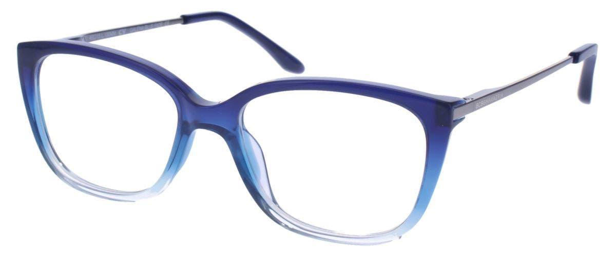 Bcbg Galena Blue Fade 48/15/130 Petite Fit Eyeglass Frame BCBGMAXAZRIA Galena Purple fade 48/15/130 Eyeglasses Frame  main image 3