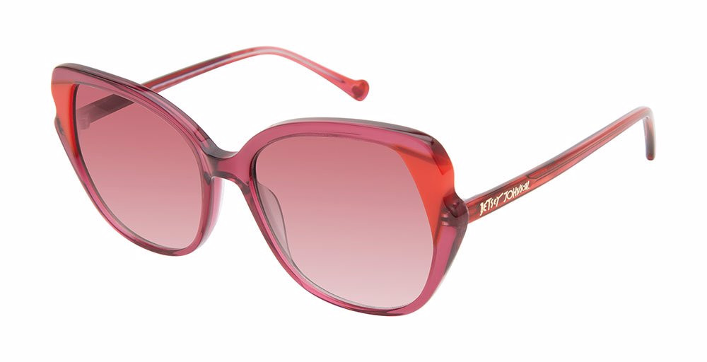 Betsy Johnson red square sunglasses, these are new never been used. s-l400.jpg main image 3