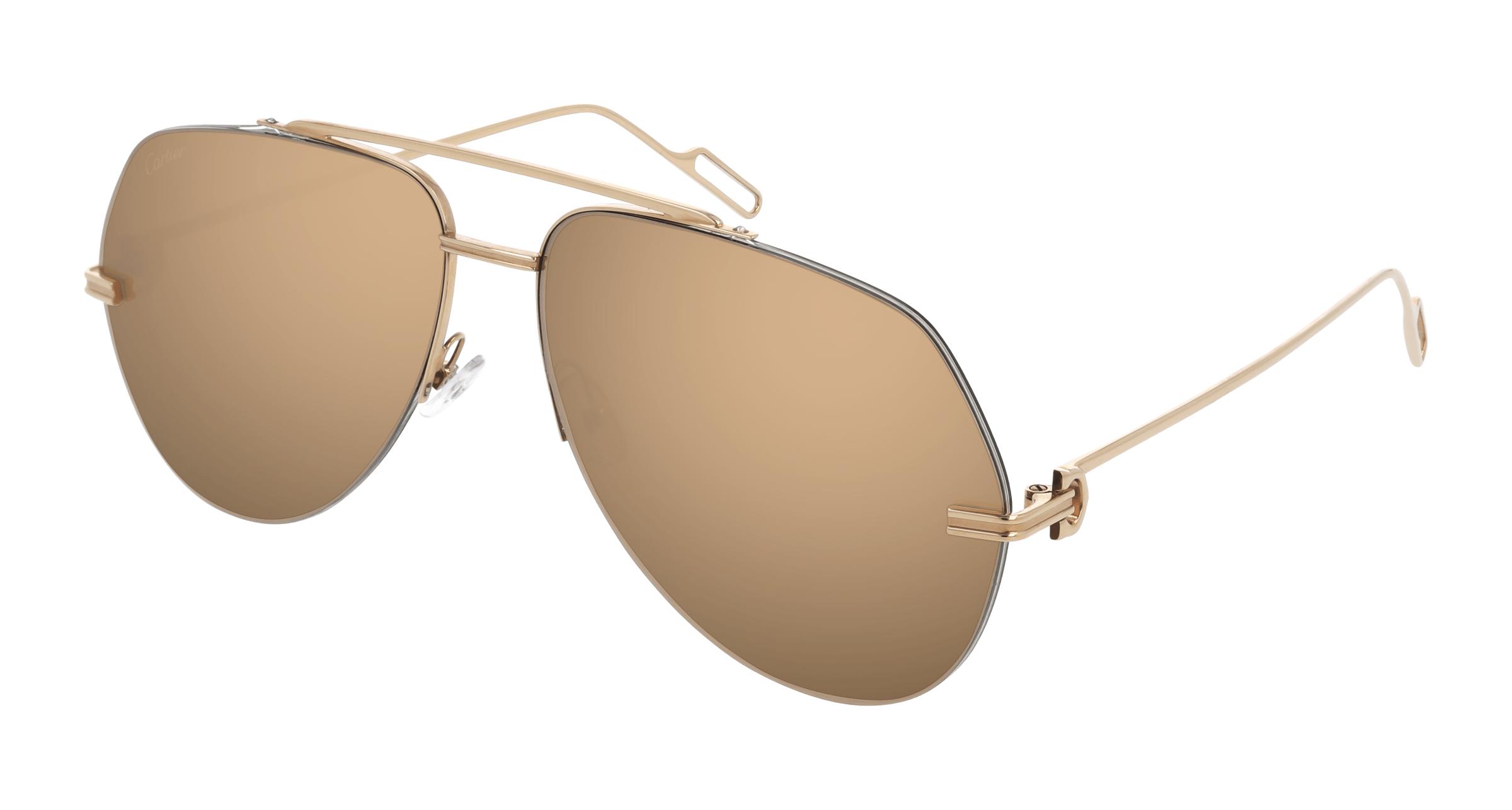 CT0170S Sunglasses - Cartier Authorized Retailer | coolframes.com