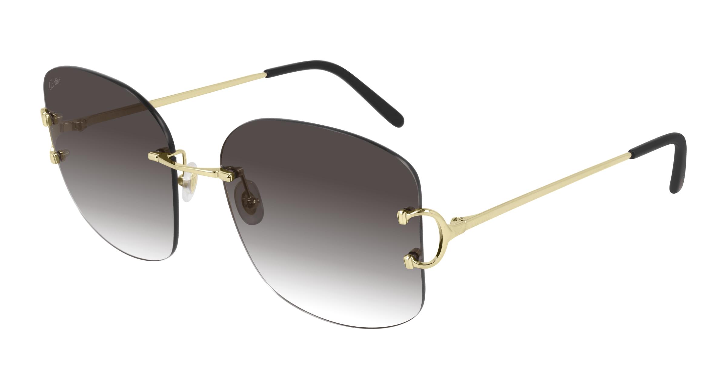 CT0037RS Sunglasses - Cartier Authorized Retailer | coolframes.com