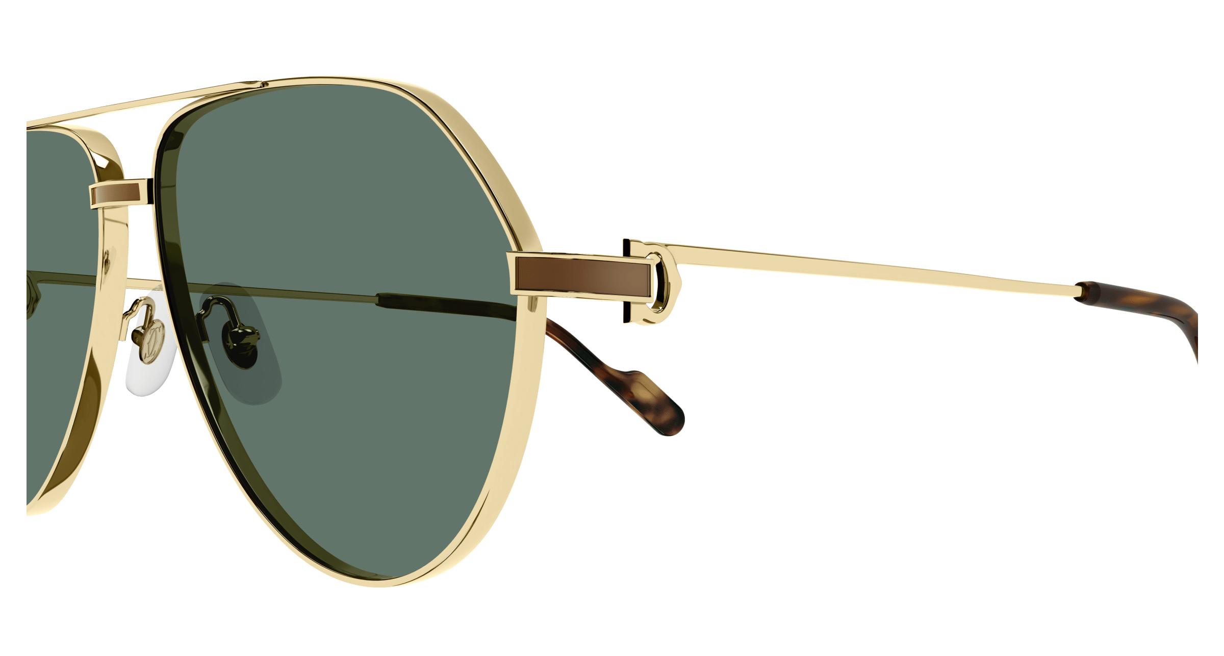 CT0334S Sunglasses - Cartier Authorized Retailer | coolframes.com