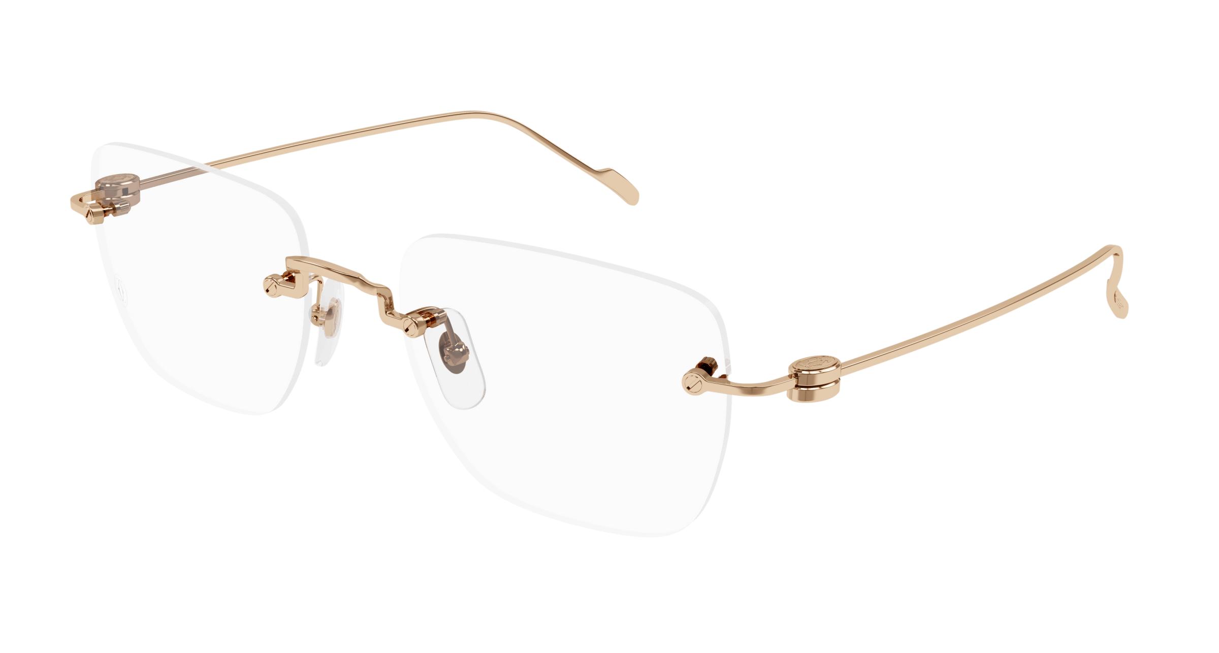 CT0379O Eyeglasses - Cartier Authorized Retailer | coolframes.com