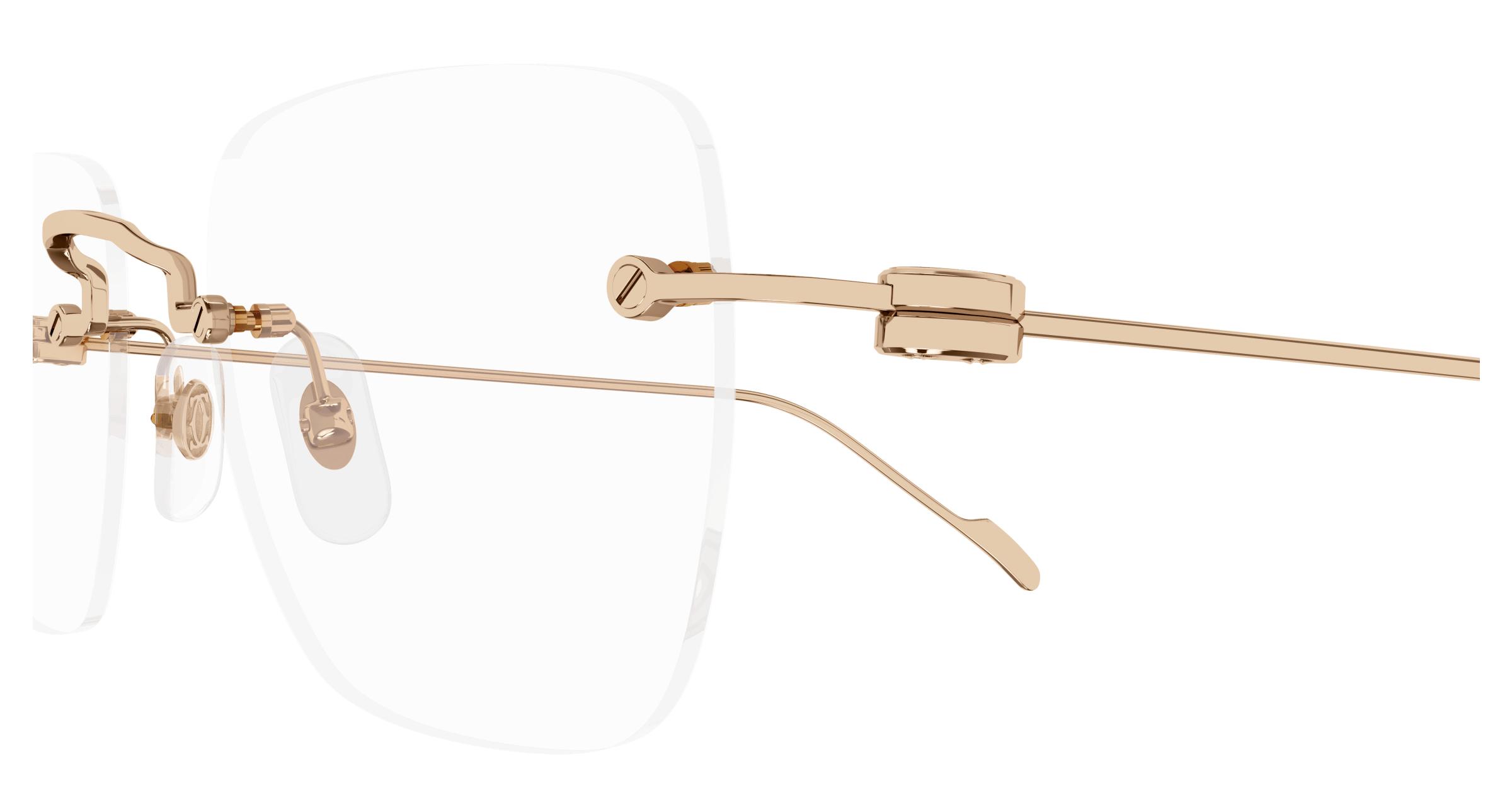 CT0379O Eyeglasses - Cartier Authorized Retailer | coolframes.com