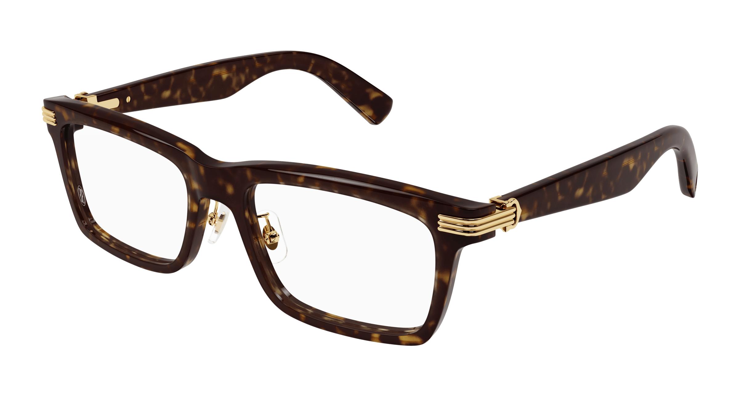 CT0420OA Eyeglasses - Cartier Authorized Retailer | coolframes.com
