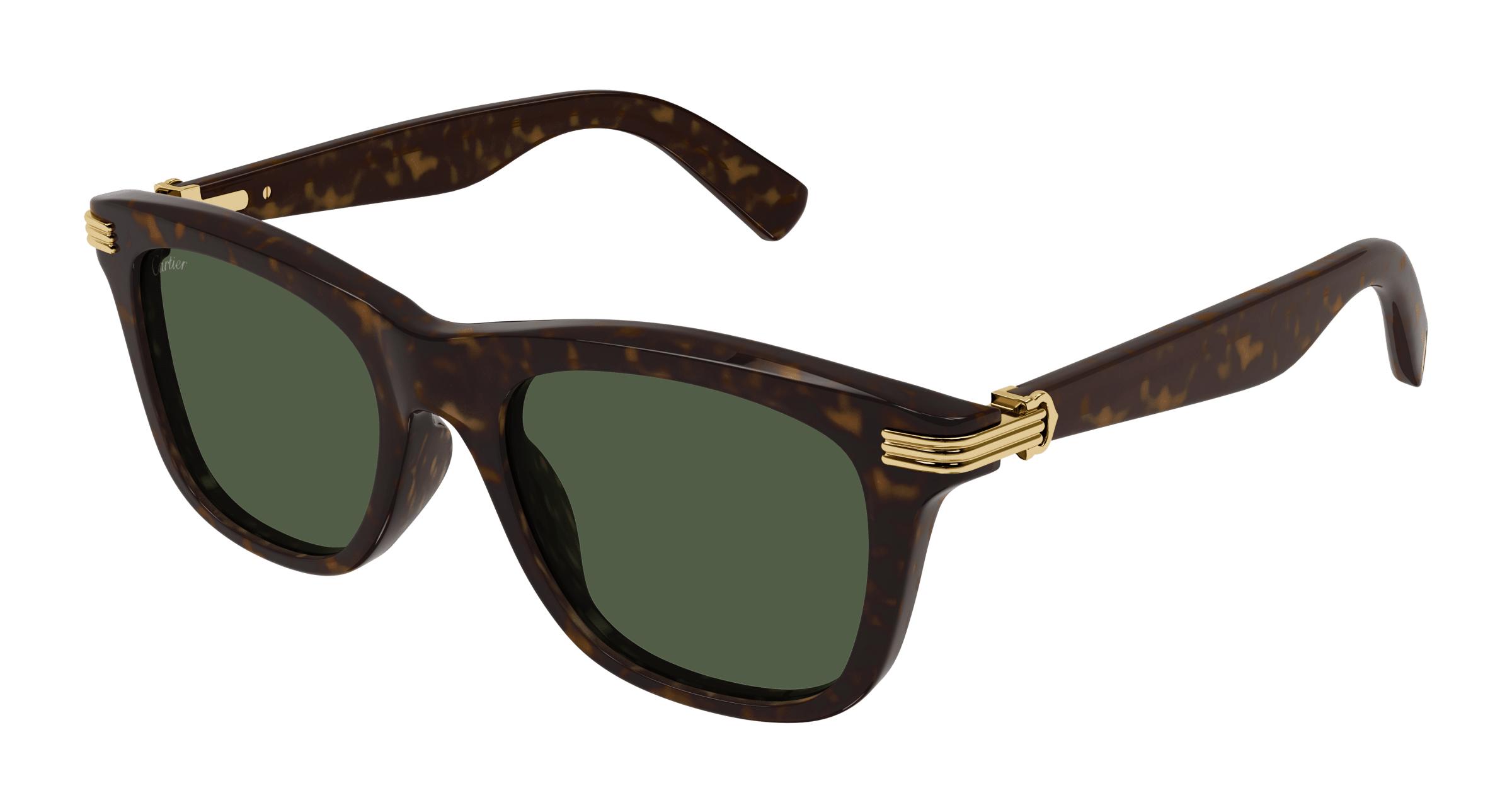 CT0396S Sunglasses - Cartier Authorized Retailer | coolframes.com