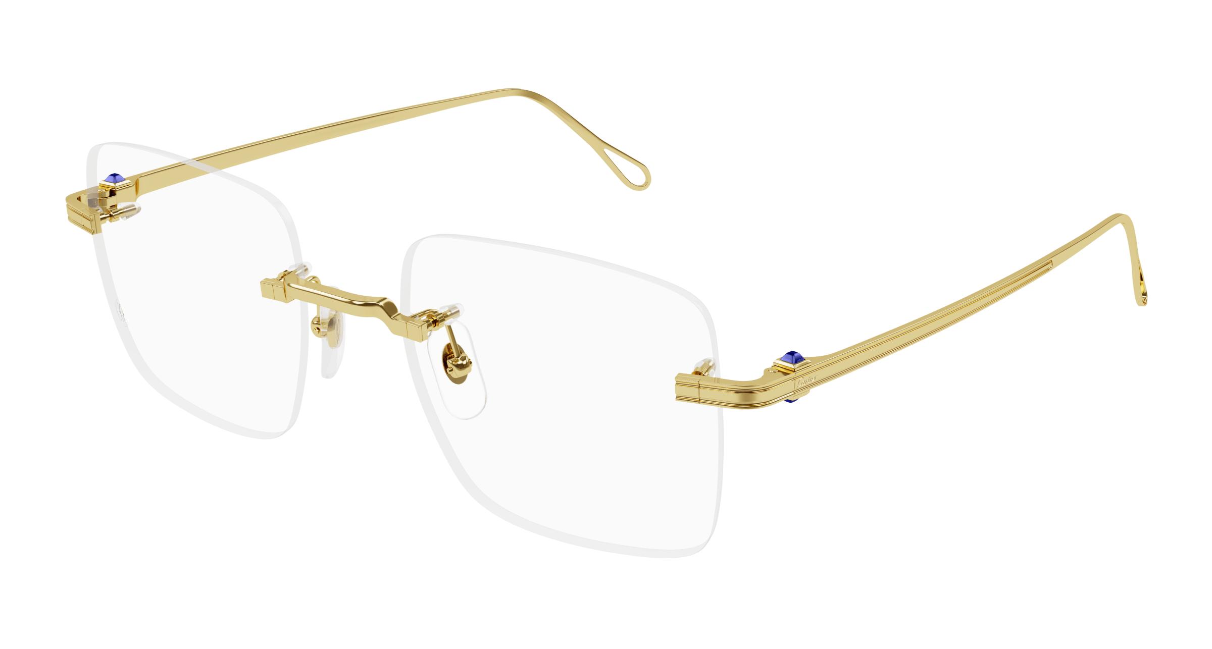 CT0458O Eyeglasses - Cartier Authorized Retailer | coolframes.com