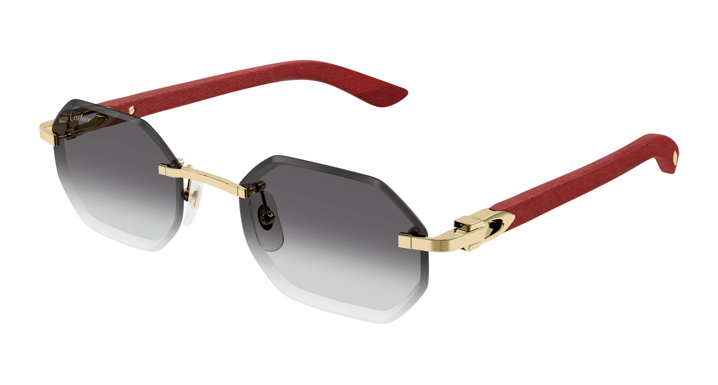 CT0439S Sunglasses - Cartier Authorized Retailer | coolframes.com
