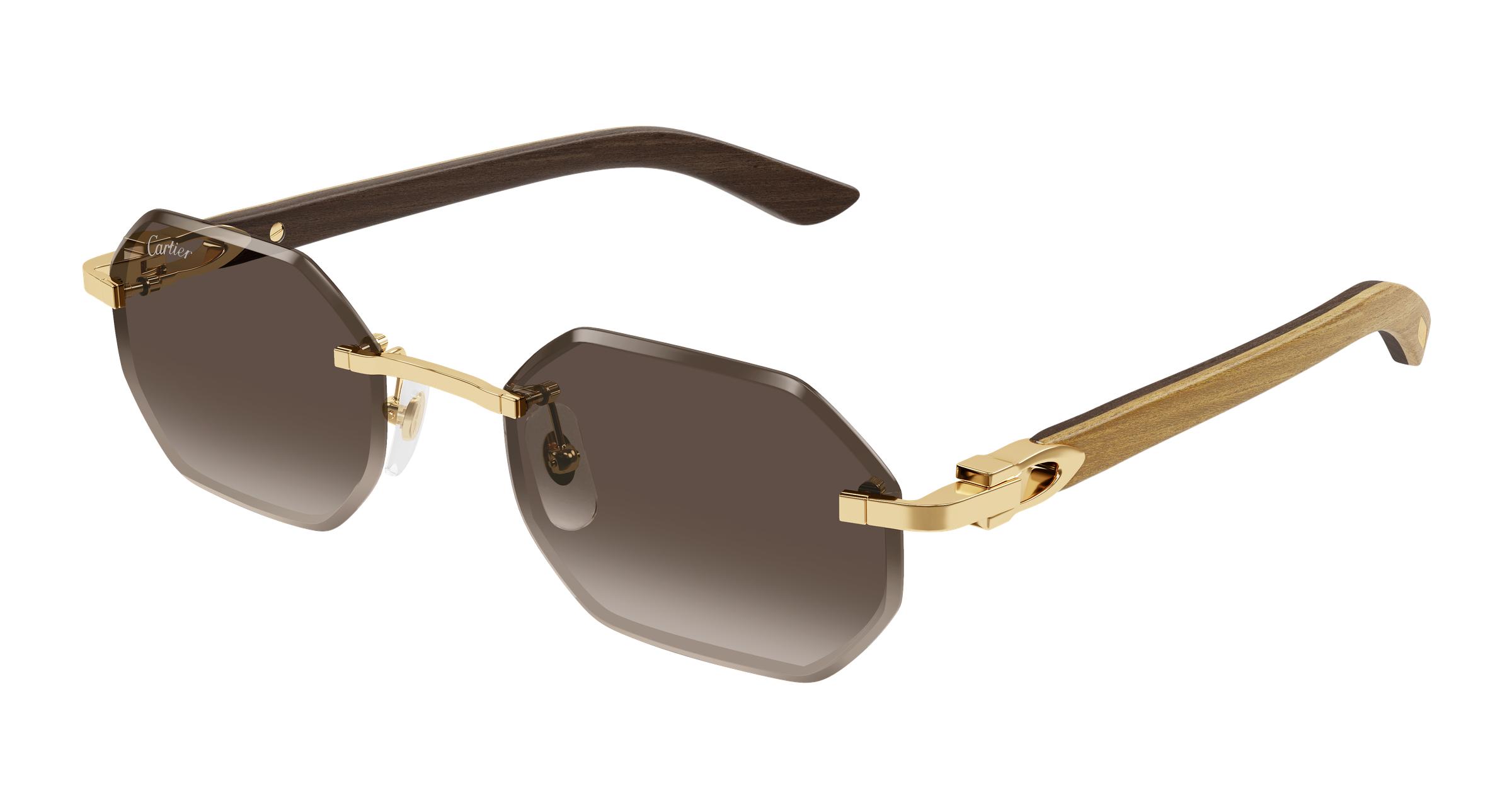 CT0439S Sunglasses - Cartier Authorized Retailer | coolframes.com