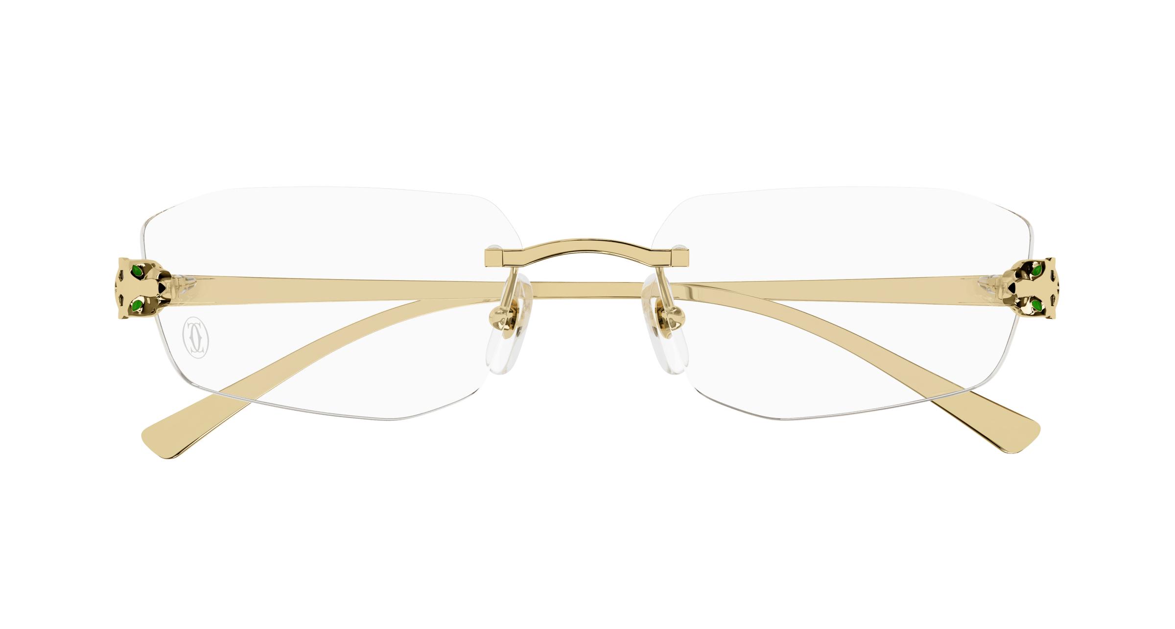 CT0494O Eyeglasses - Cartier Authorized Retailer | coolframes.com