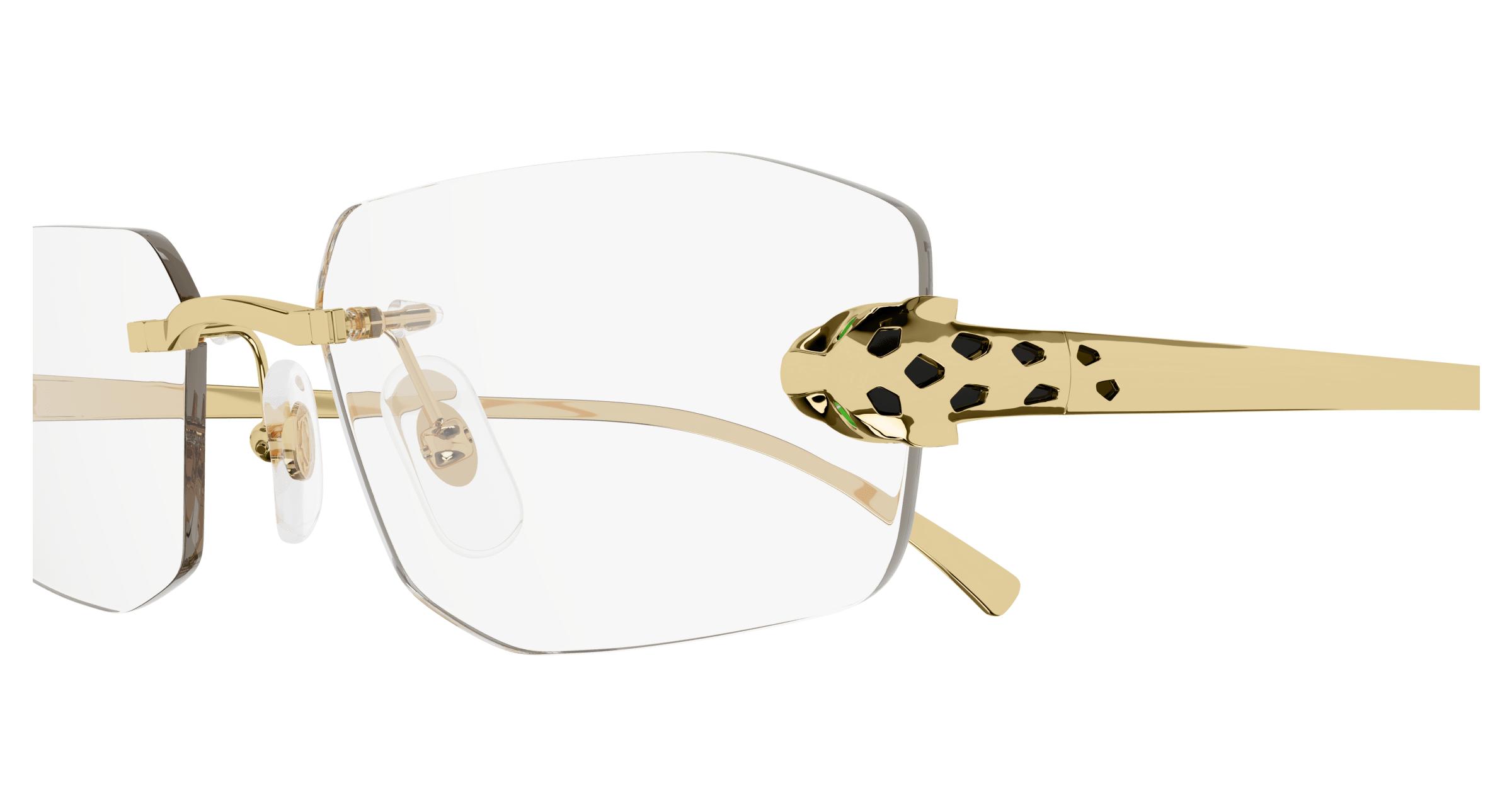 カルティエ メガネ (CT0494O 002) Cartier Panthere CT0494O 002 Glasses - US