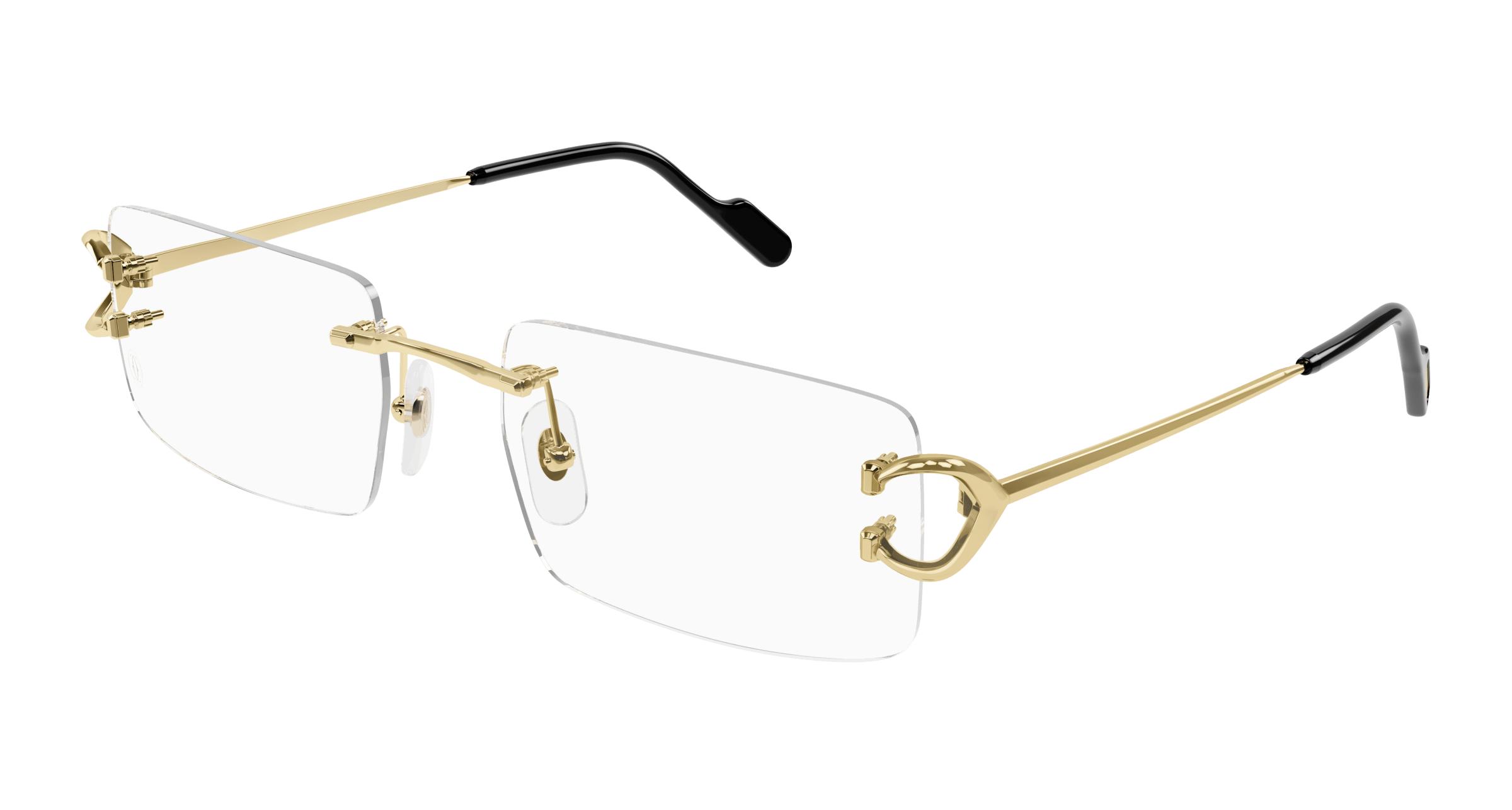 CT0488O Eyeglasses - Cartier Authorized Retailer | coolframes.com