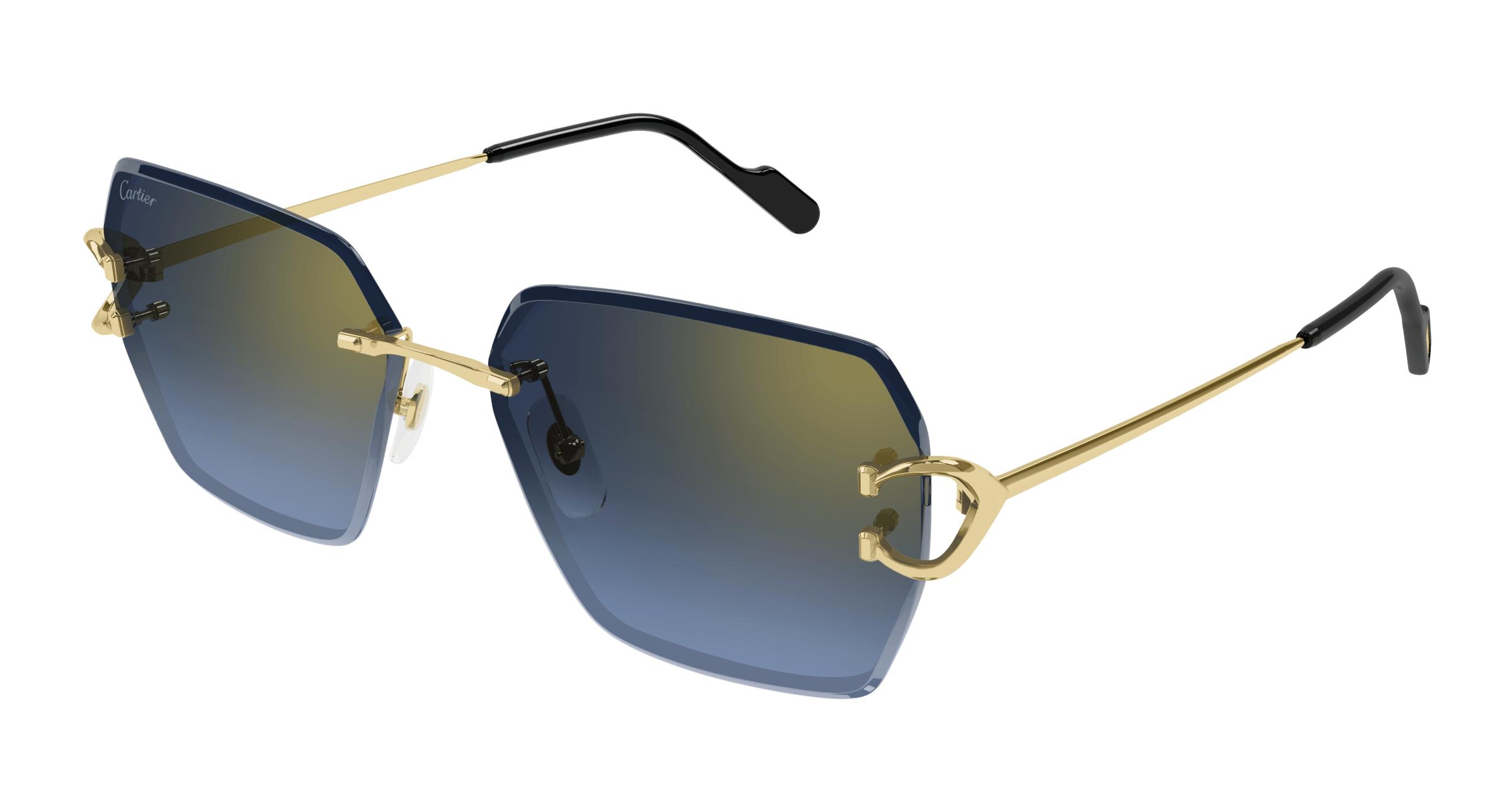 CT0466S Sunglasses - Cartier Authorized Retailer | coolframes.com