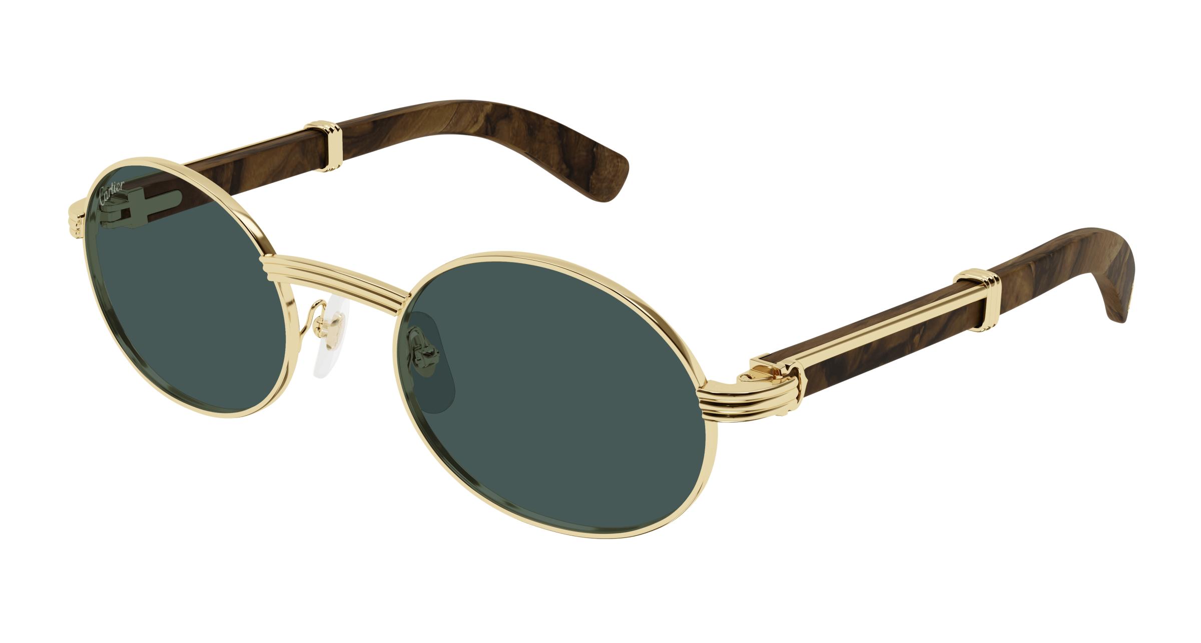 CT0464S Sunglasses - Cartier Authorized Retailer | coolframes.com