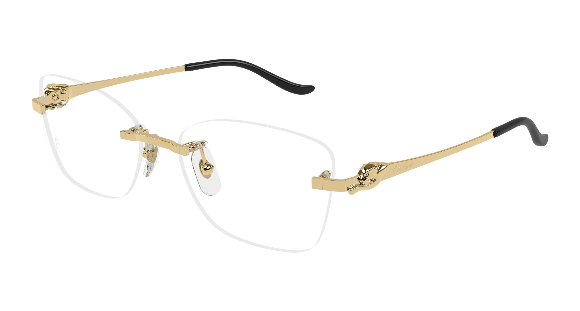 CT0522O Eyeglasses - Cartier Authorized Retailer | coolframes.com