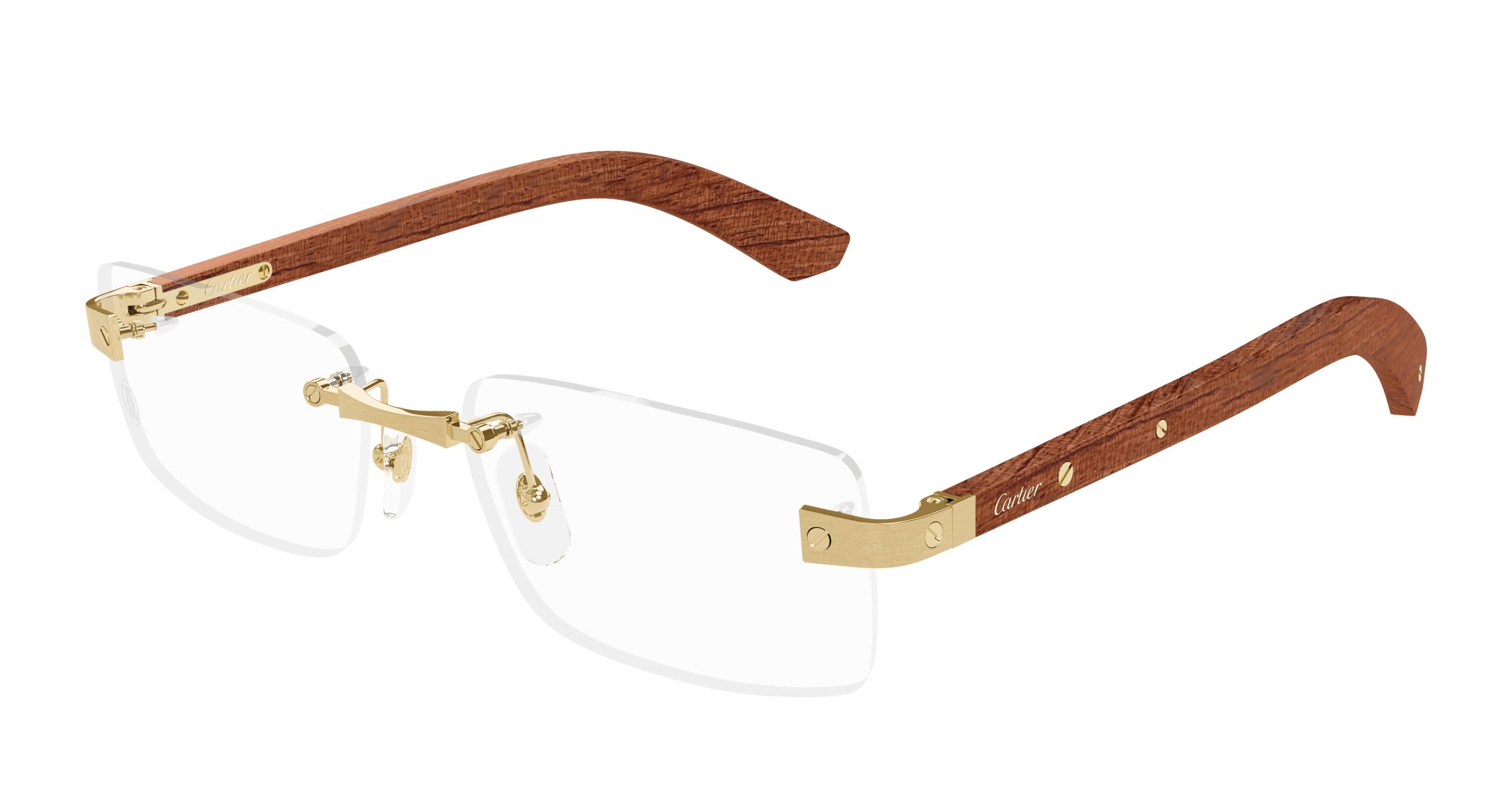 CT0513O Eyeglasses - Cartier Authorized Retailer | coolframes.com