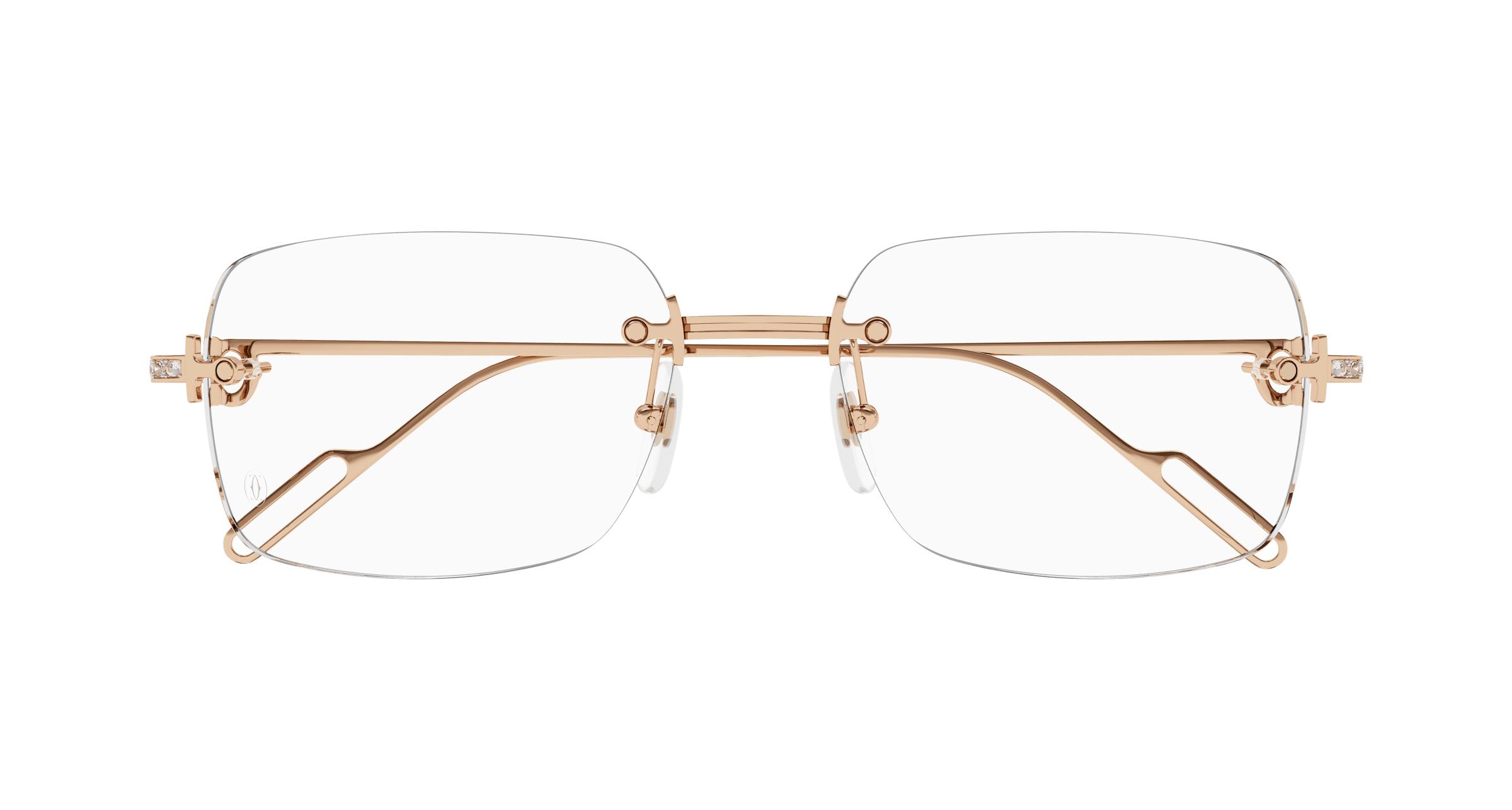 CT0421O Eyeglasses - Cartier Authorized Retailer | coolframes.com