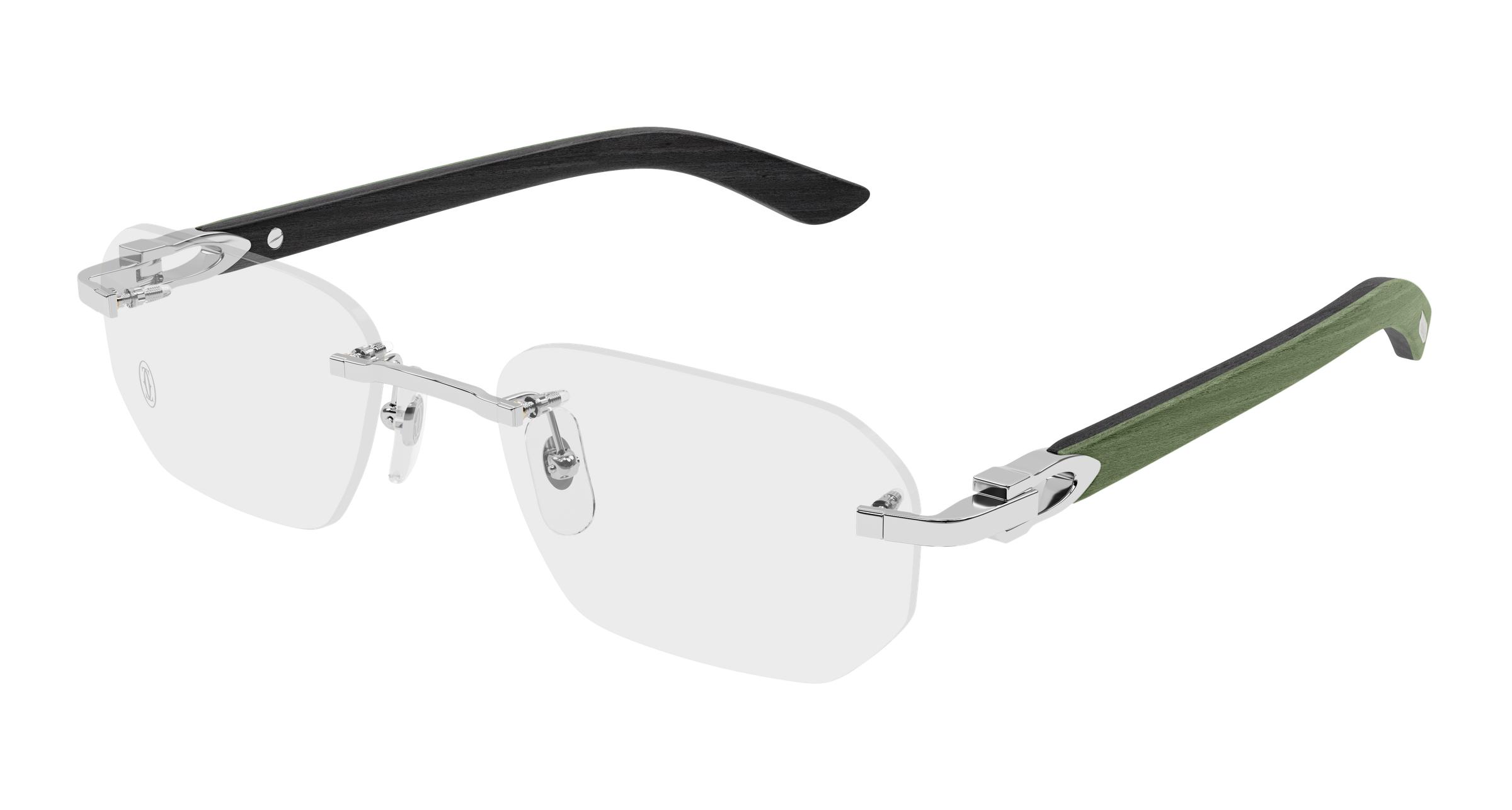 CT0583O Eyeglasses - Cartier Authorized Retailer | coolframes.com