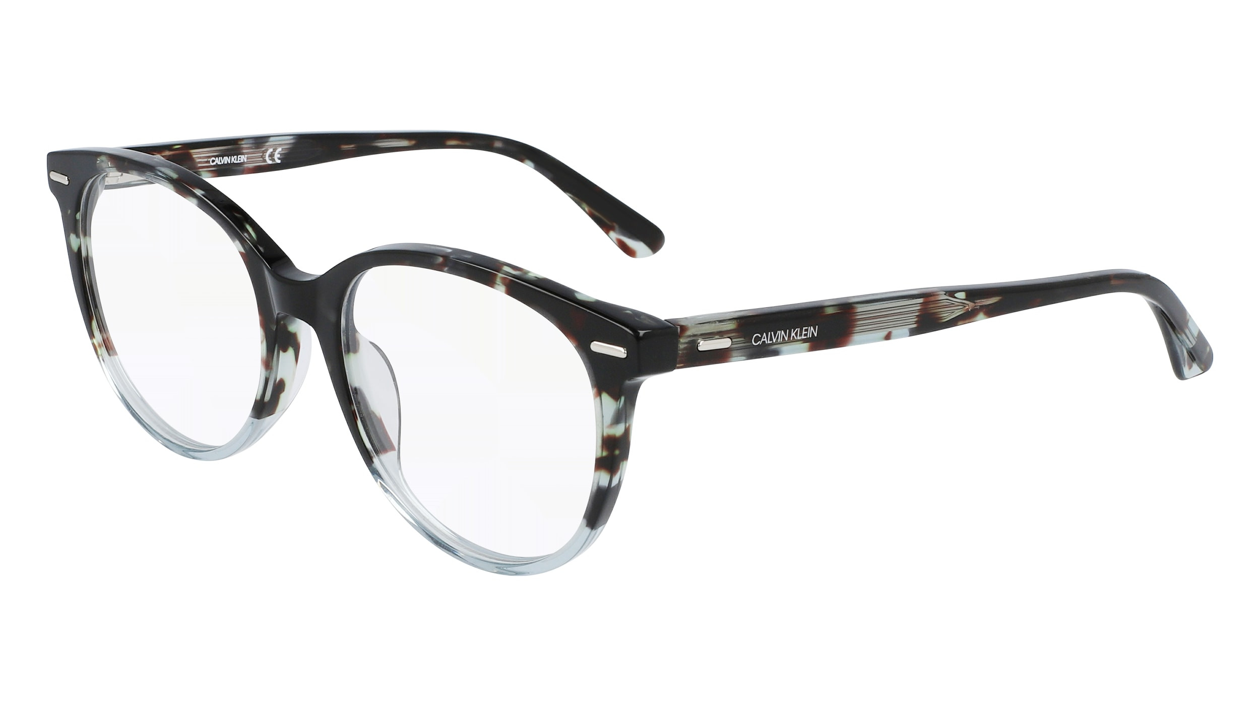 New Calvin Klein CK 21710 443 Aqua Tortoise & Grey Eyeglasses 51/17/140 Kits.ca -- Calvin Klein CK21710 main image 2