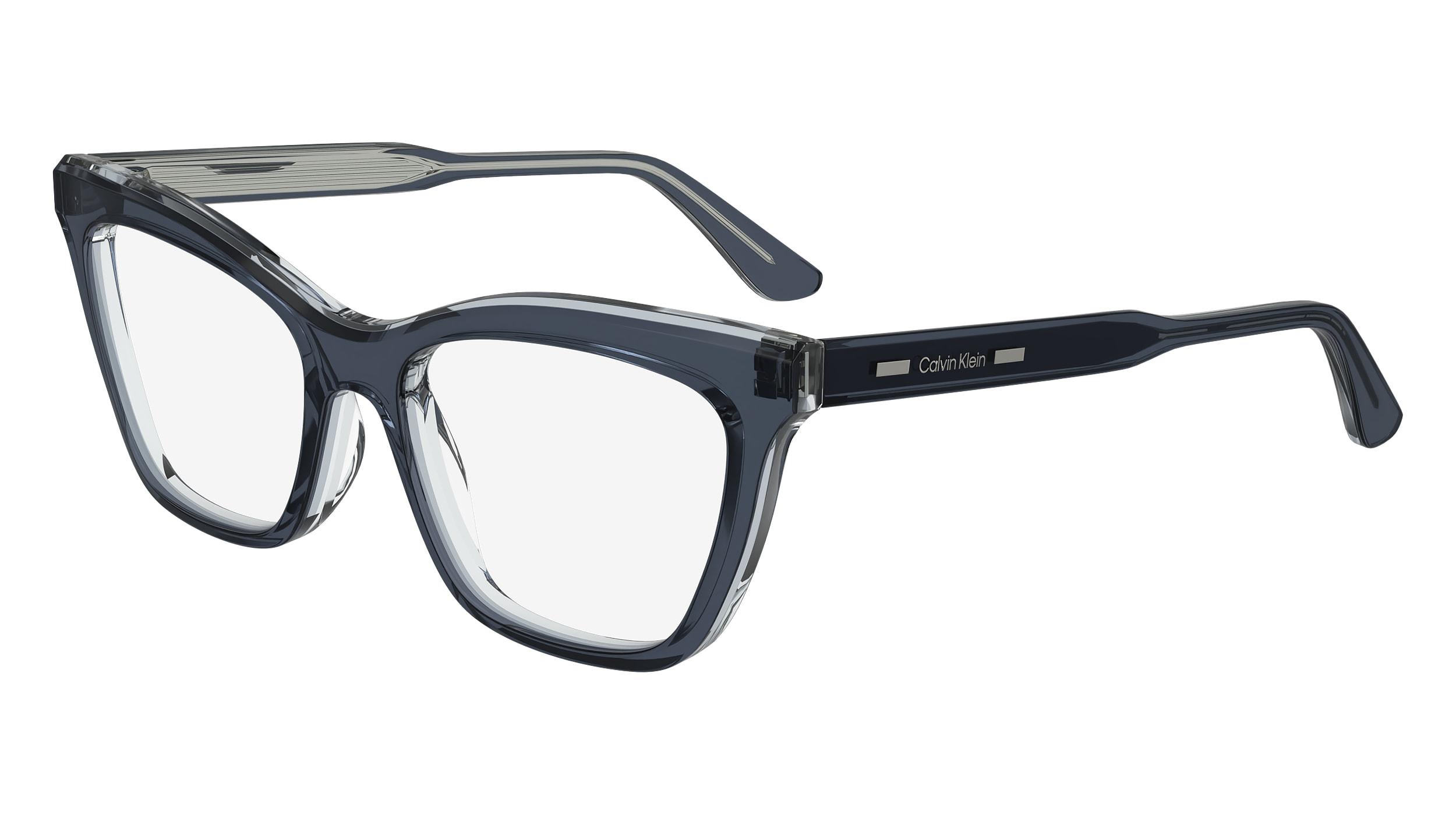 New Calvin Klein CK-24526 035 Crystal Grey Eyeglasses 52/17/145 Calvin Klein Gray Eyeglass Frames for sale | eBay main image 2