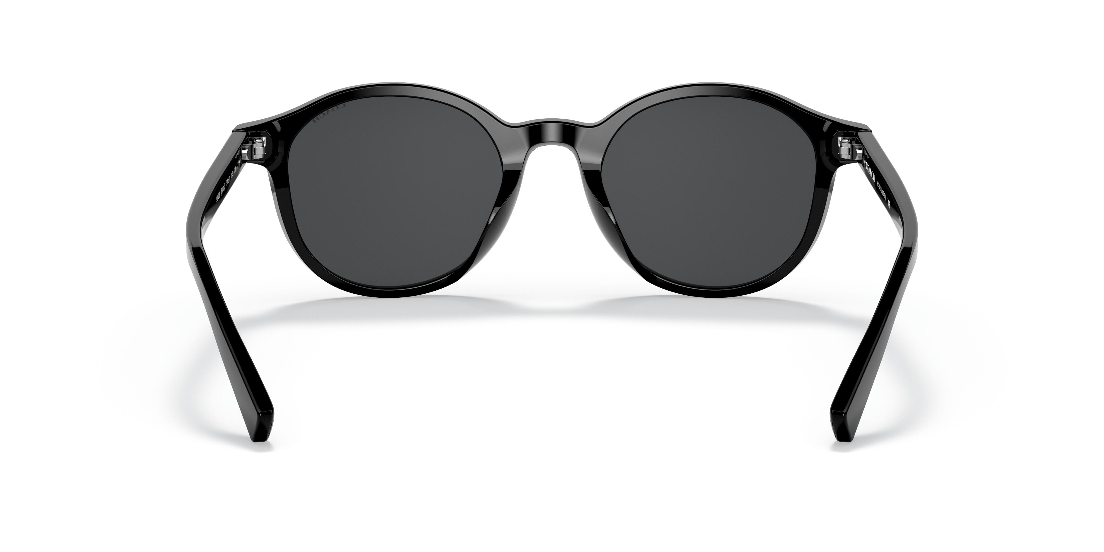 Coach Delphine EUC Model L9000 Black Rectangular Sunglasses with Gray Lenses HC8357U CK470 Sunglasses - Coach Authorized Retailer  main image 2