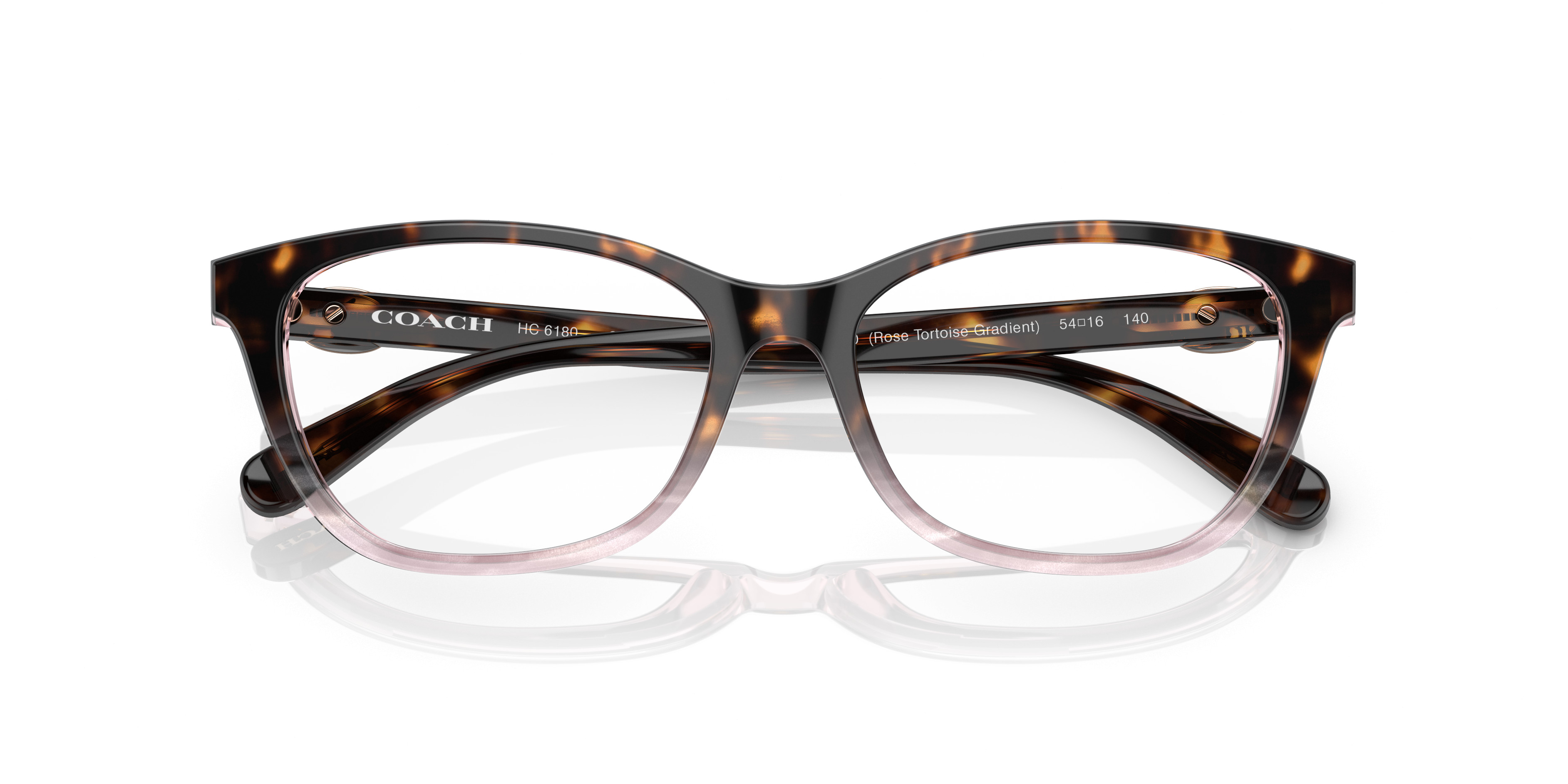 Coach EYEGLASSES HC6180F-5650-54 New with case HC6180 Eyeglasses - Coach Authorized Retailer | coolframes  main image 2