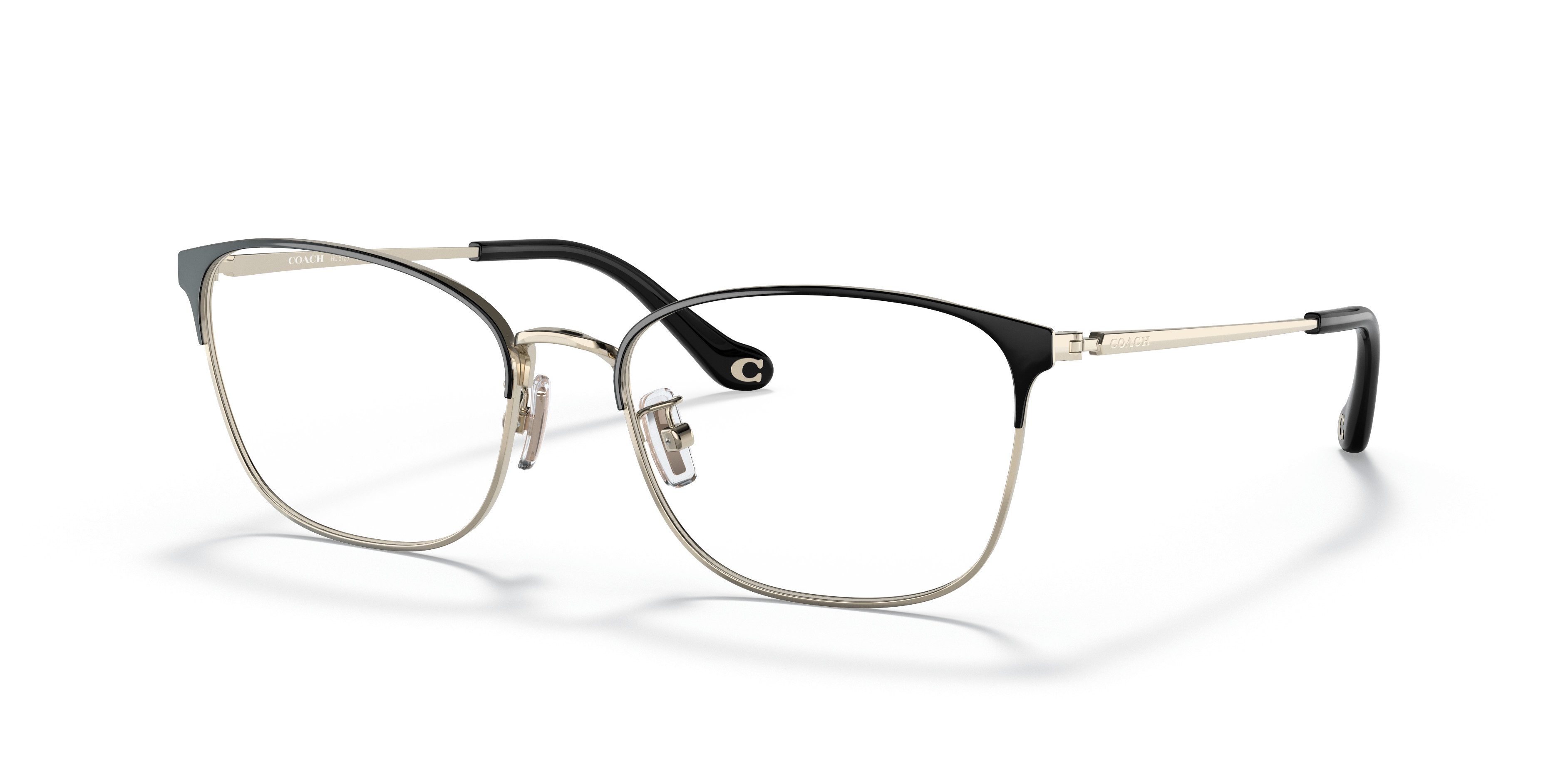 Coach Glasses Frames Only HC 6054 Color 5251 Size 50 16 135 With Case And Cloth 000269432703__Tortoise_01_1946  main image 2