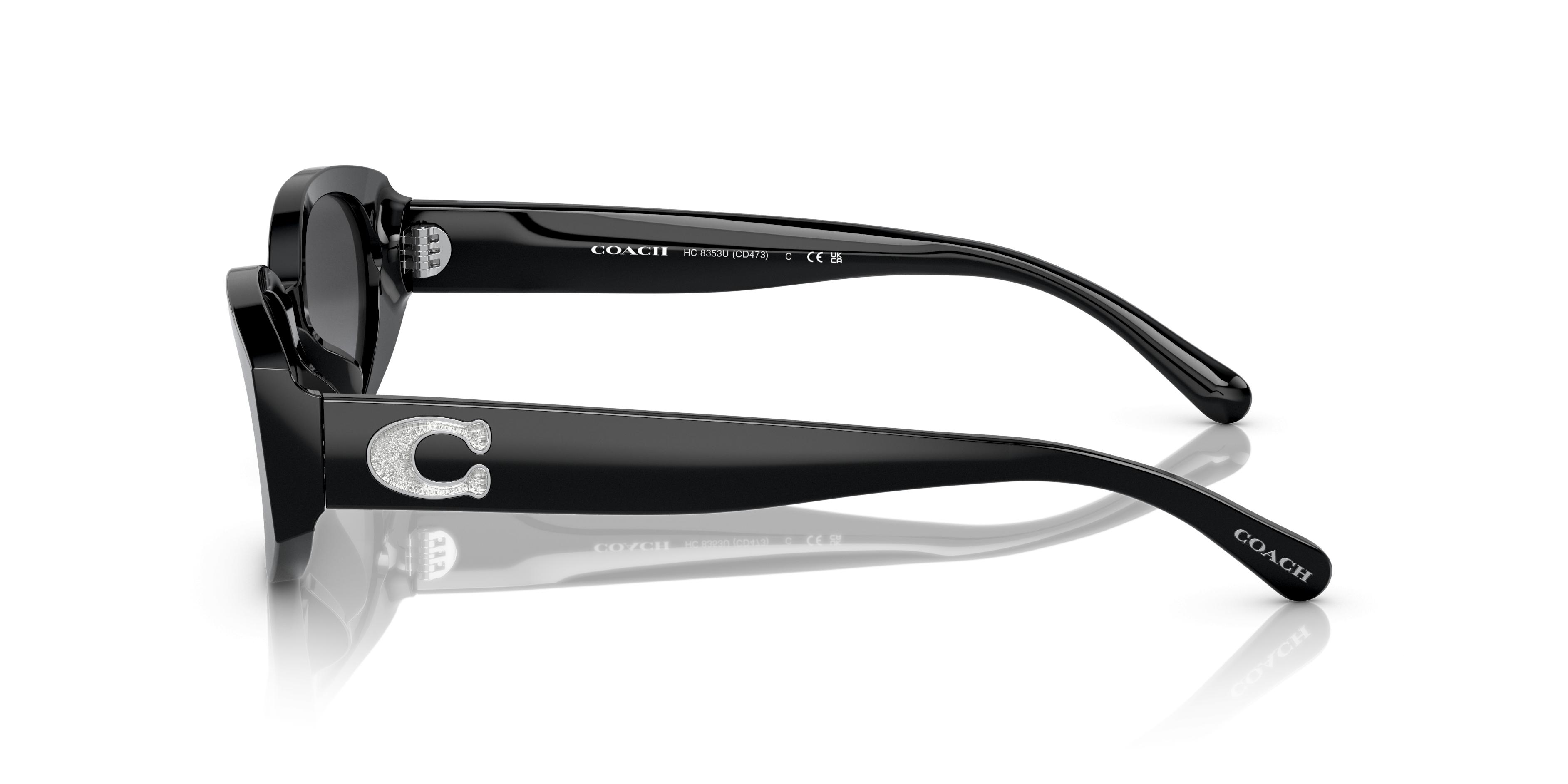 Coach Stylish Black and‎ Silver Sunglasses Italy Design 30433 Coach Stylish Black and Silver Sunglasses Italy Design‎ 30433 main image 3