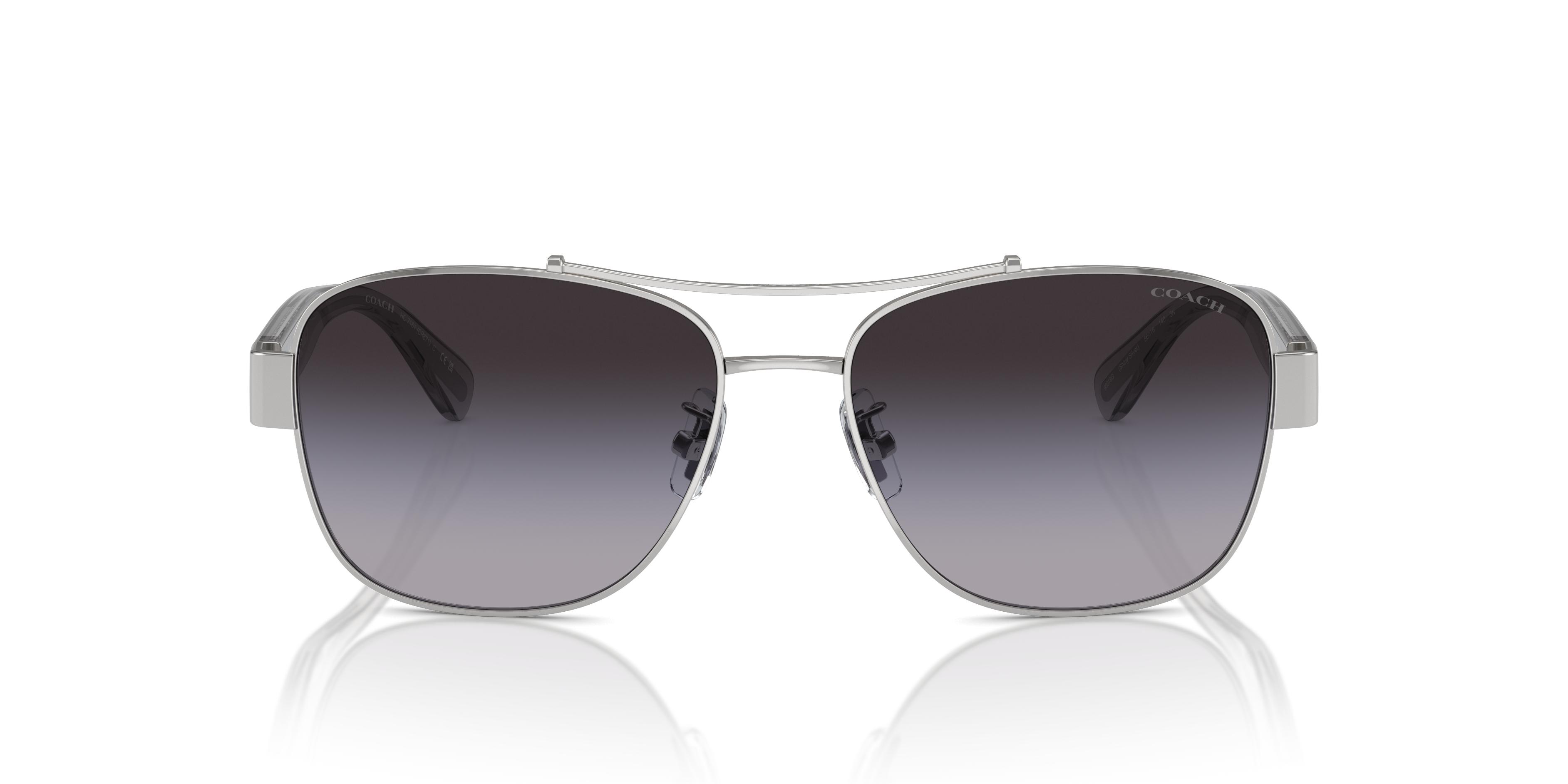 Coach aviator sunglasses? Coach HC7064 L151 sunglasses for women in Light Gold main image 3