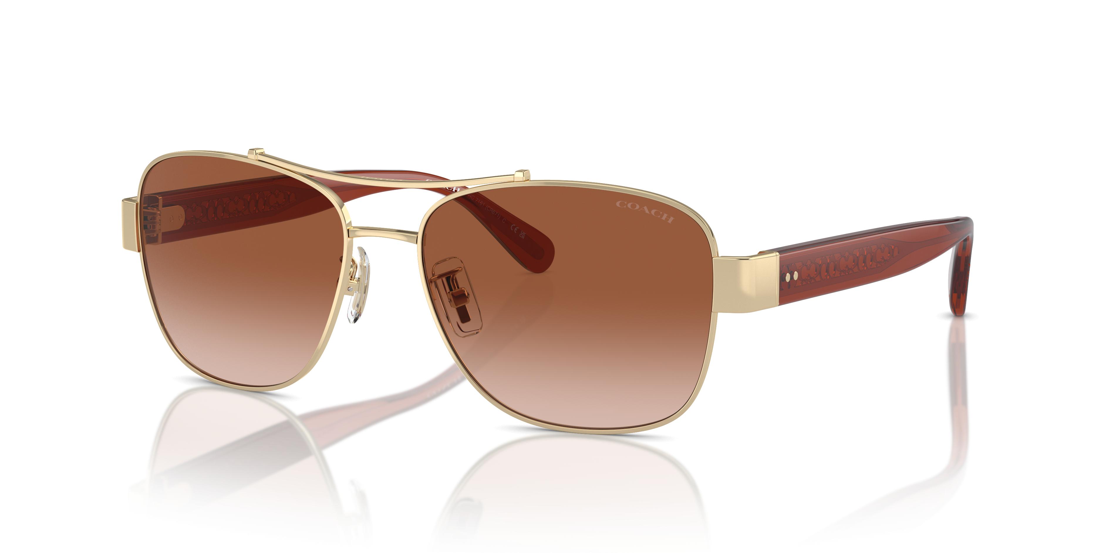 HC7161 CR617 Sunglasses - Coach Authorized Retailer  display picture 1