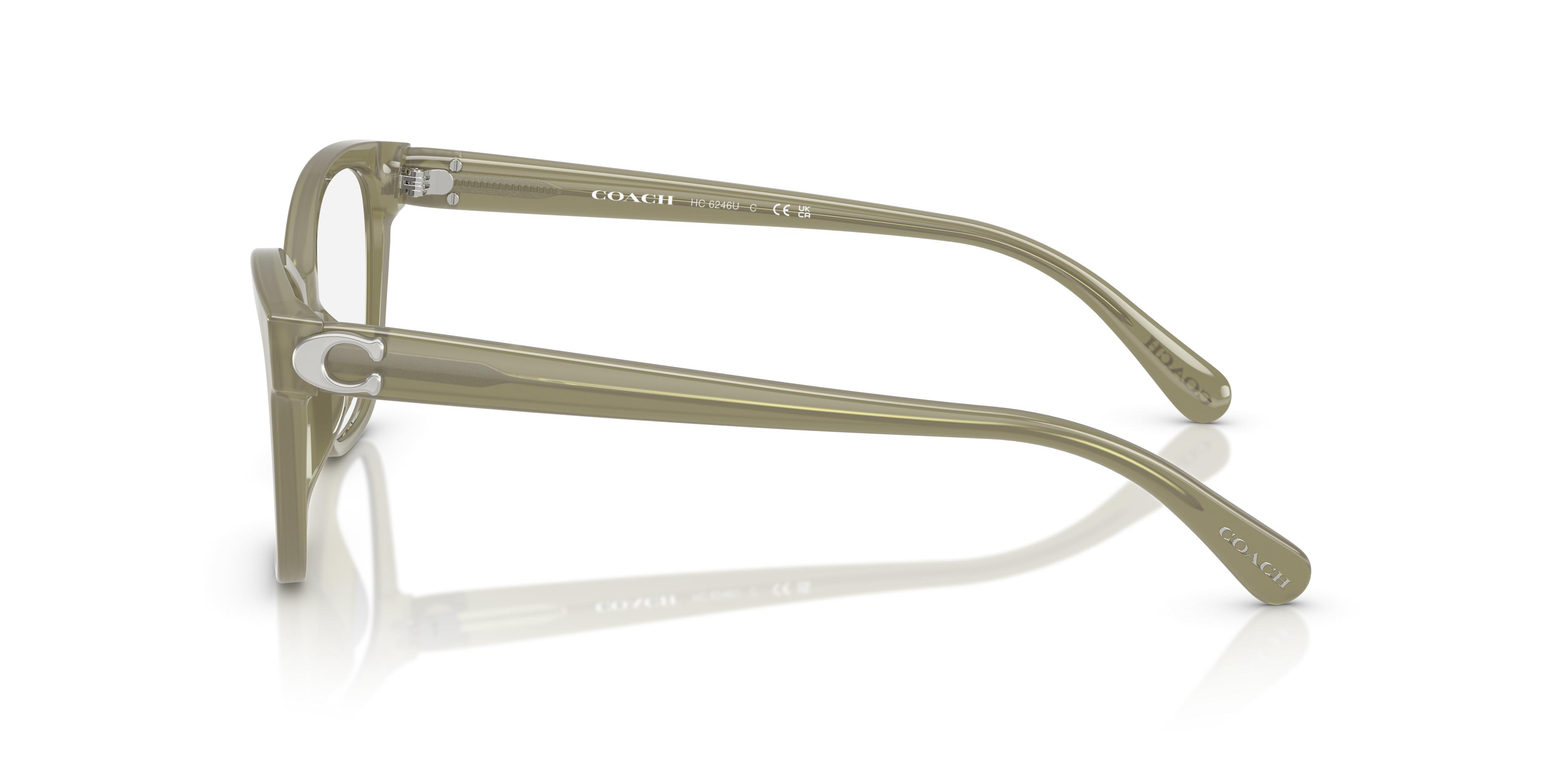 Coach EYEGLASSES HC6246F-5839-56 New with case HC6246F Eyeglasses - Coach Authorized Retailer | coolframes  main image 2