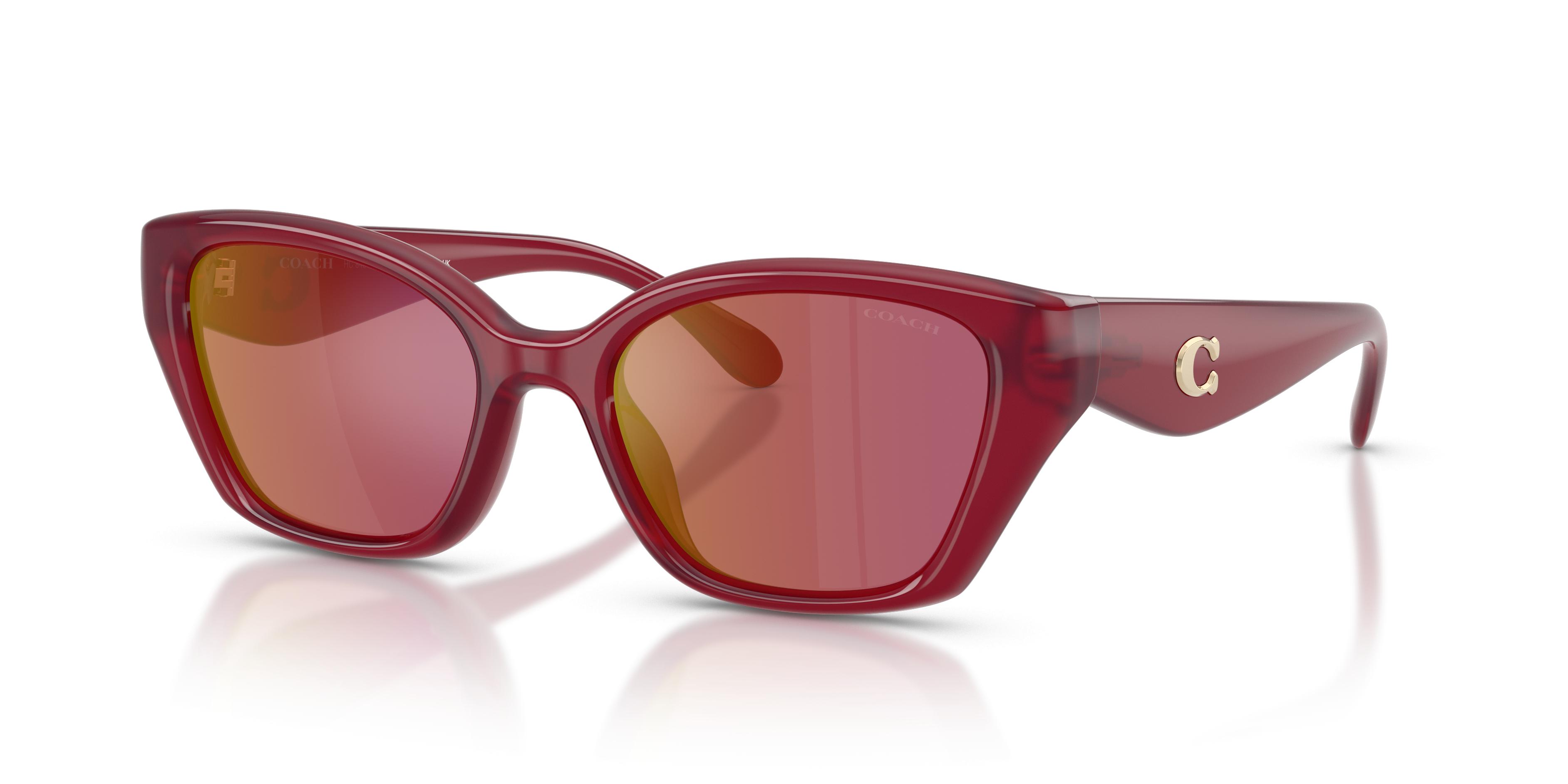 Coach Red Sunglasses N279-49 HC8434U CBY91 Sunglasses - Coach Authorized Retailer  main image 4