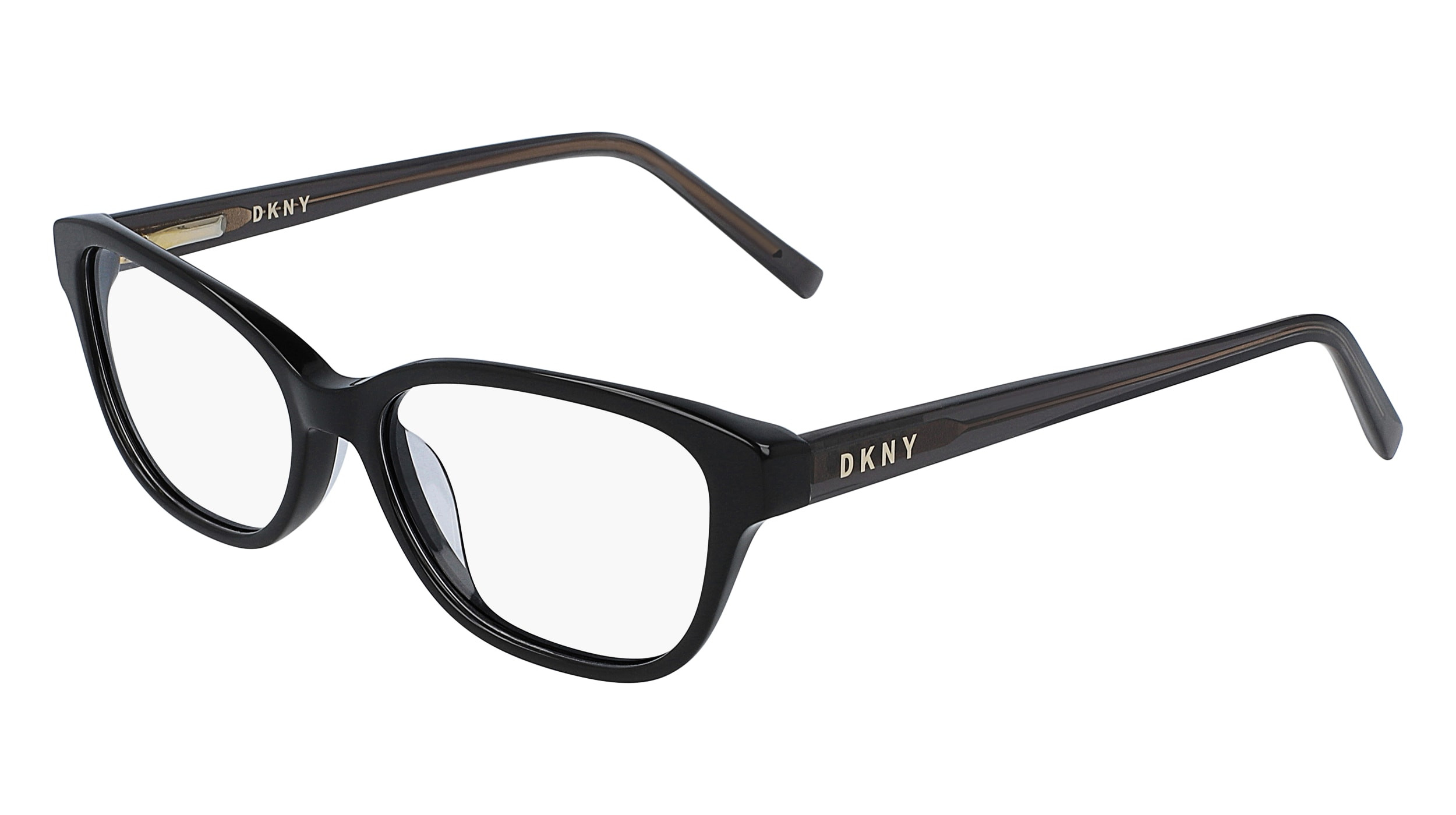 Donna Karan New York EYEGLASSES DO5015-012-52 New with case Donna Karan DO5000 039 Grey Black Eyeglasses  main image 4