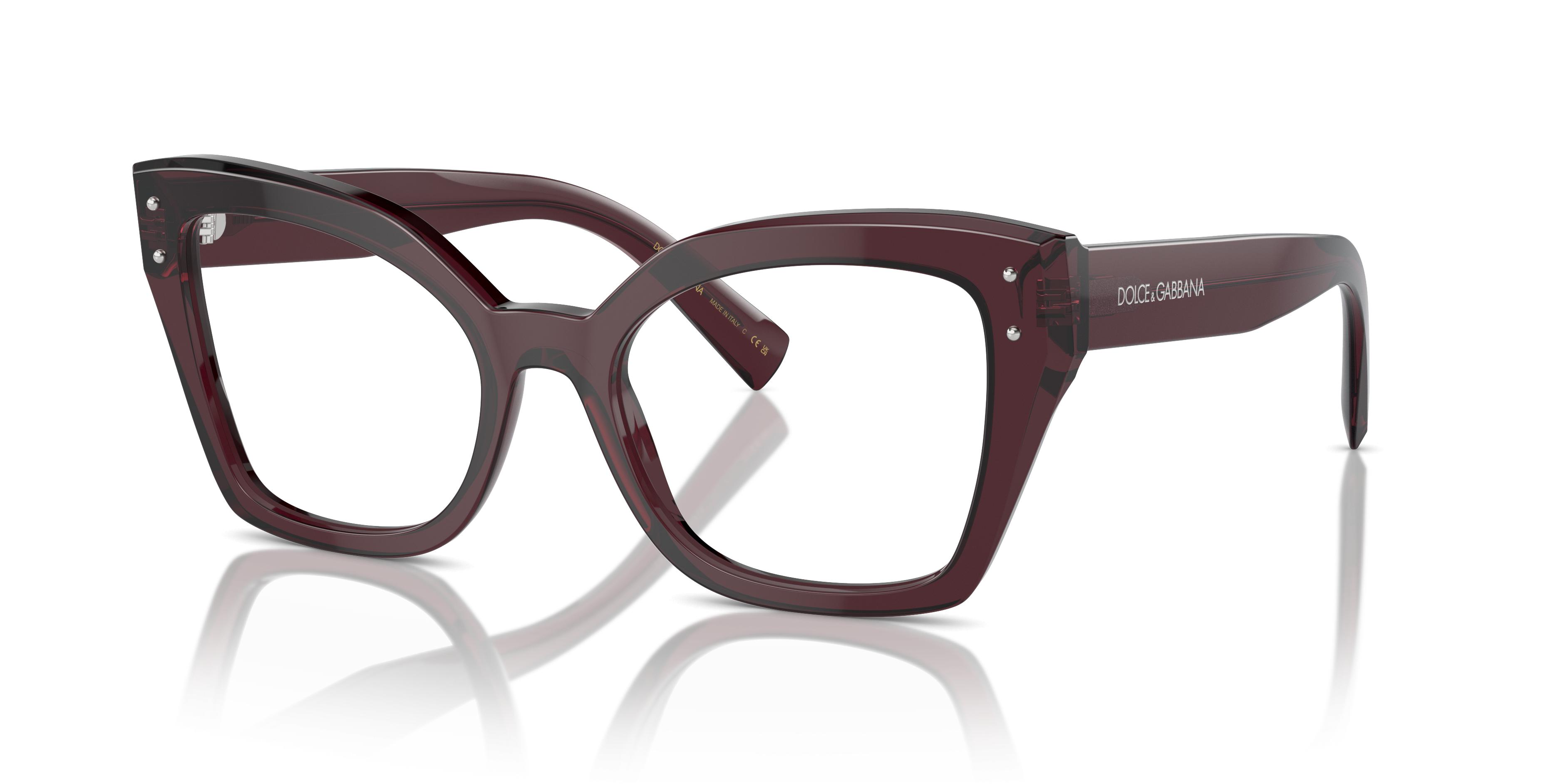Dolce & Gabbana Brown Frame Glasses Amazon.com: Dolce & Gabbana DG5026-3247 Eyeglass Frame  main image 3