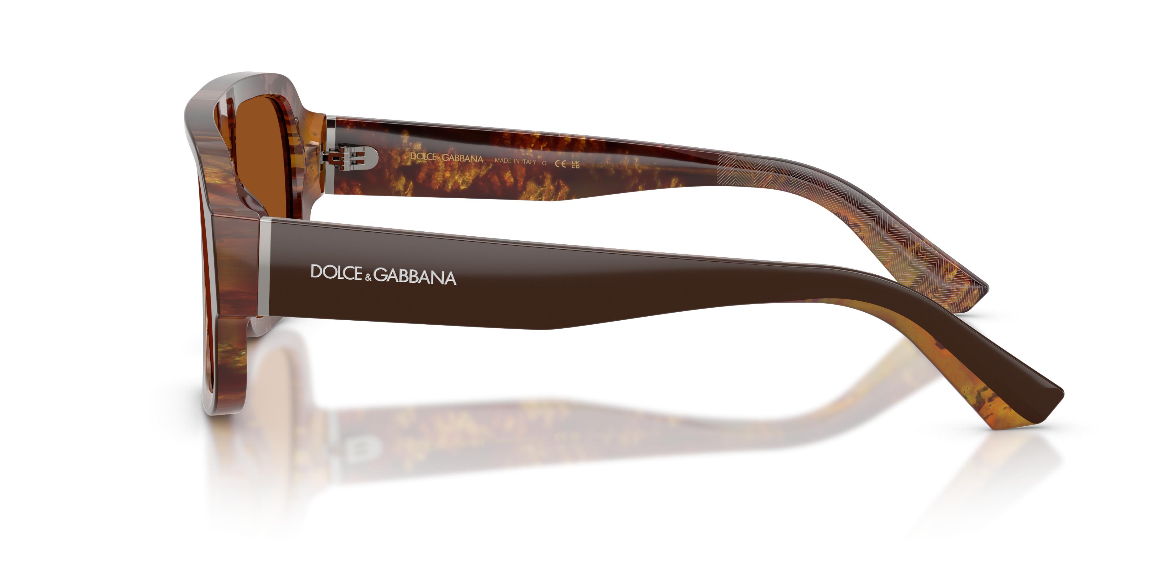 Authentic Dolce & Gabbana sunglasses brown Dolce & Gabbana Sunglasses DG4414 502/13 main image 4